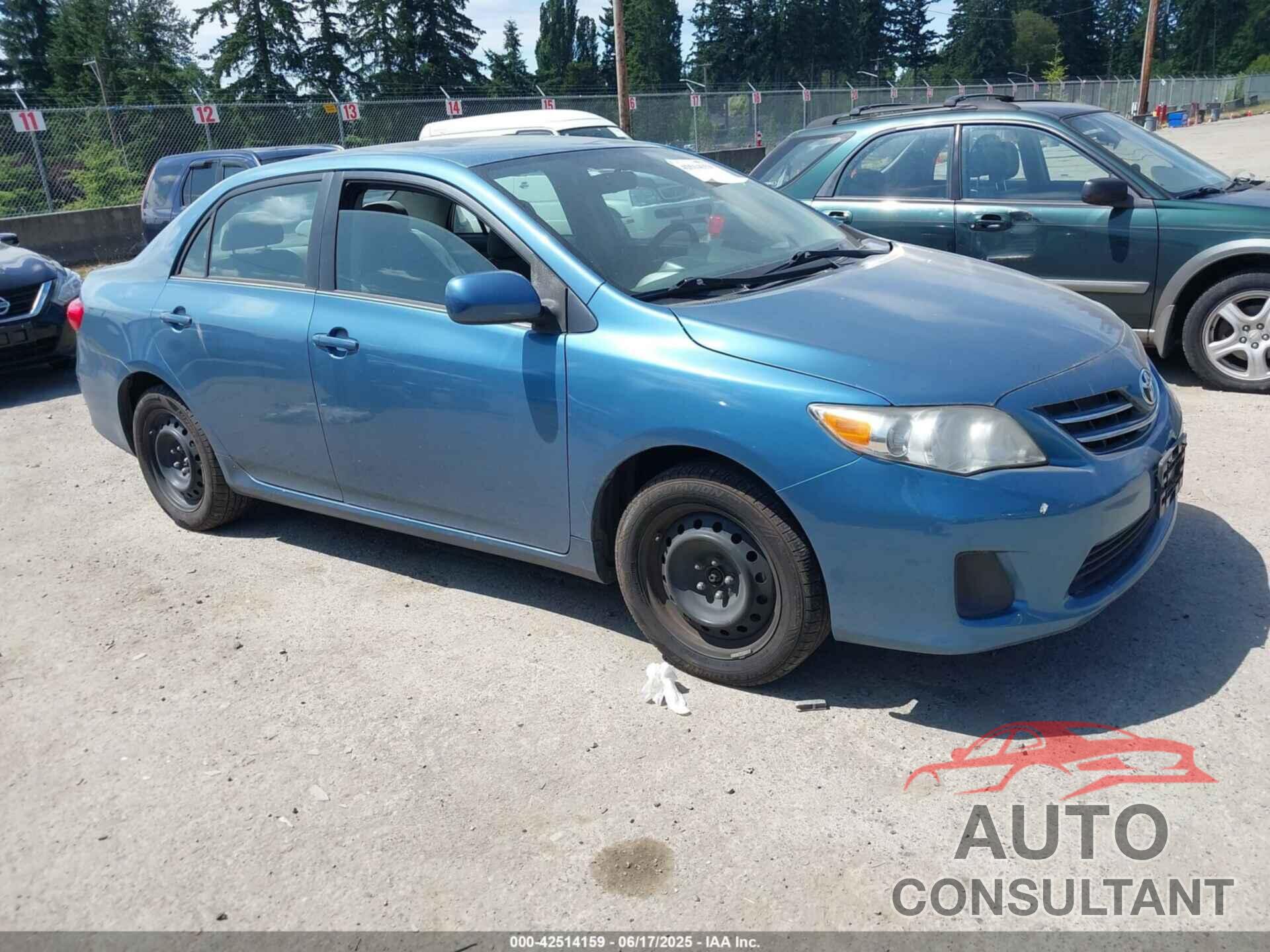 TOYOTA COROLLA 2013 - 5YFBU4EE2DP195720