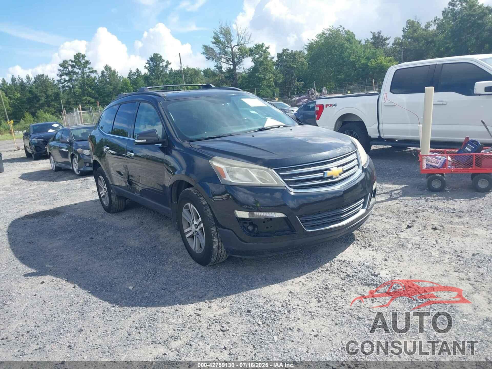 CHEVROLET TRAVERSE 2015 - 1GNKRHKD2FJ147427