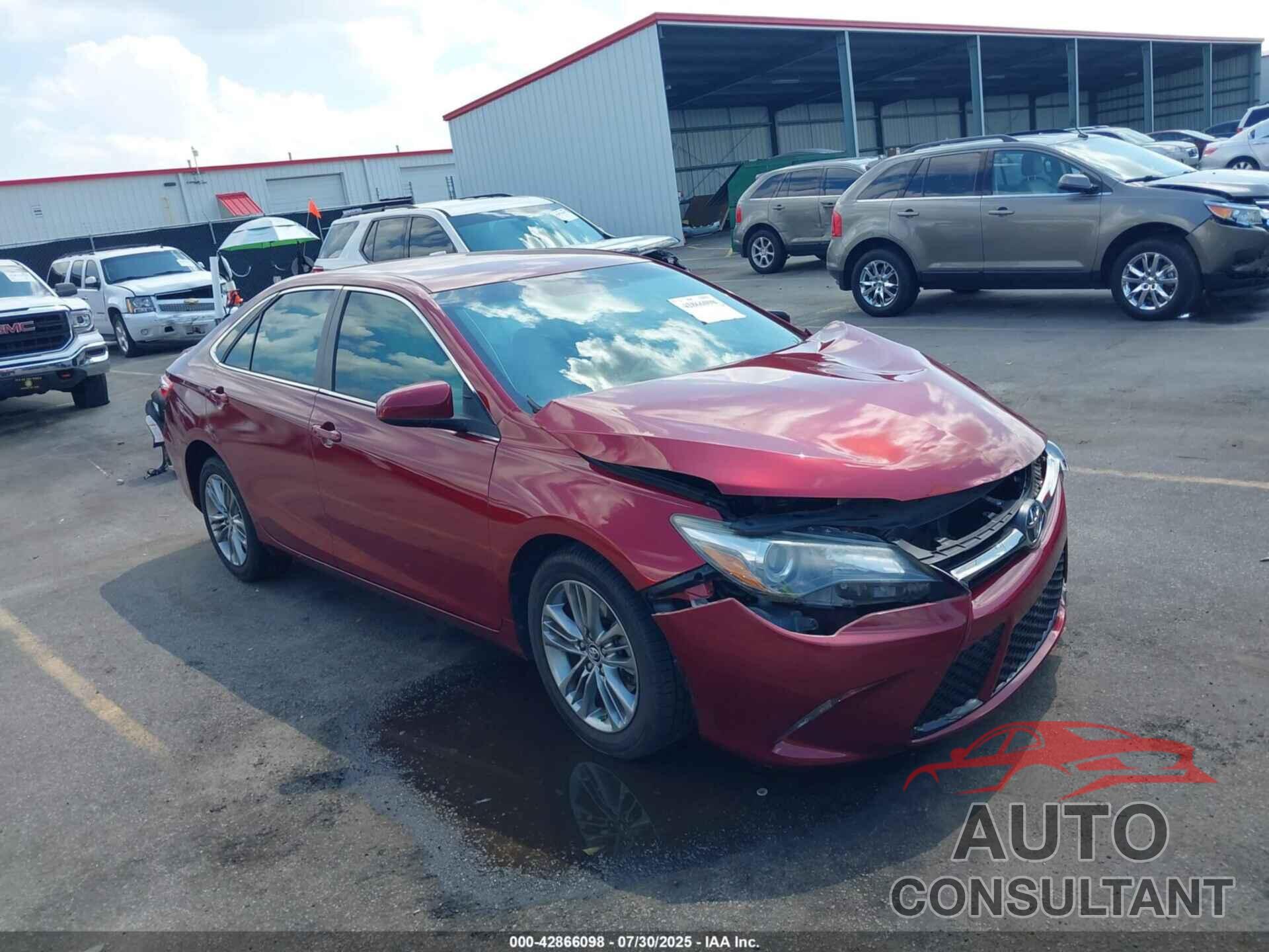 TOYOTA CAMRY 2016 - 4T1BF1FK1GU550585
