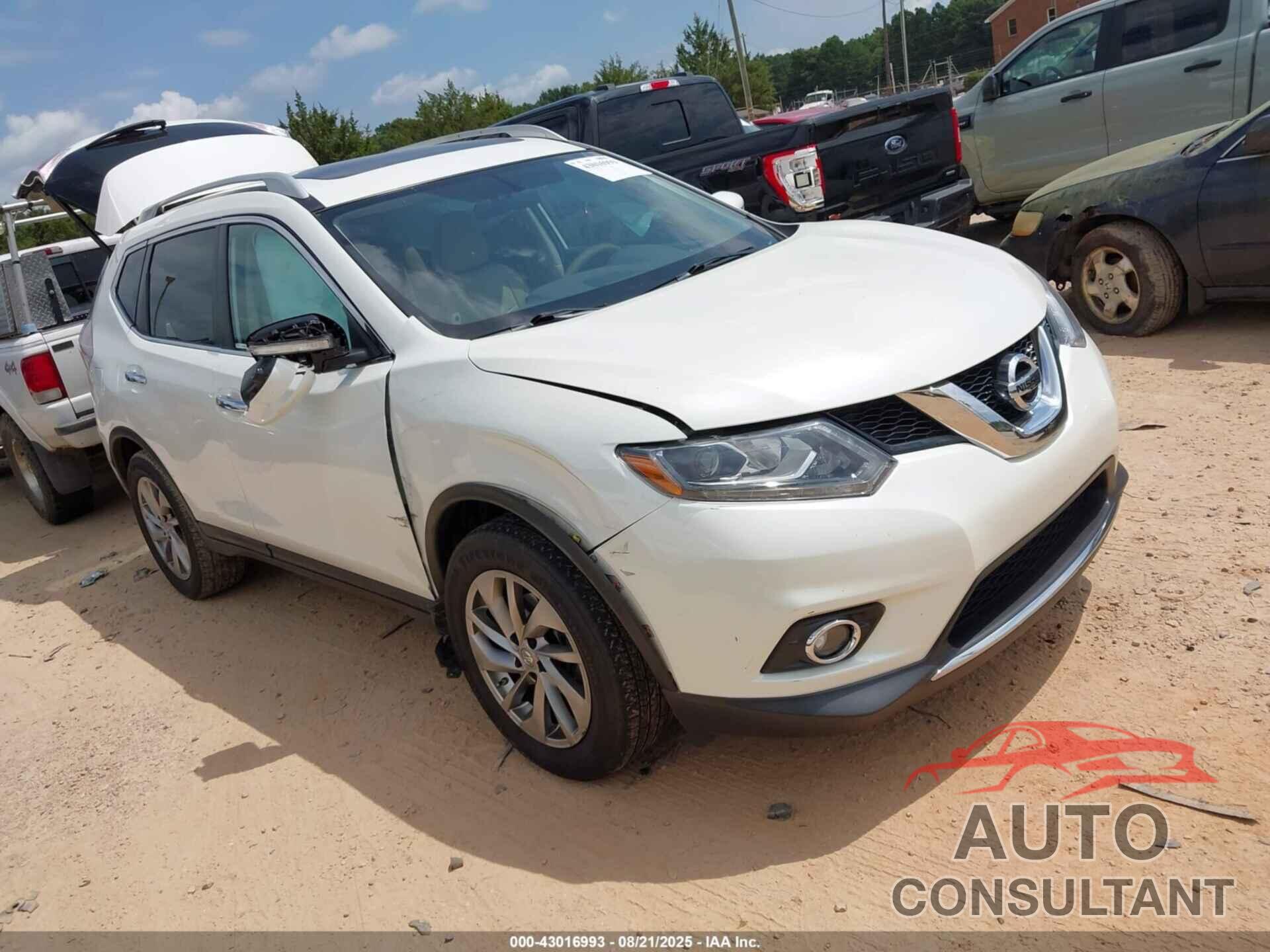 NISSAN ROGUE 2015 - 5N1AT2MV8FC761939