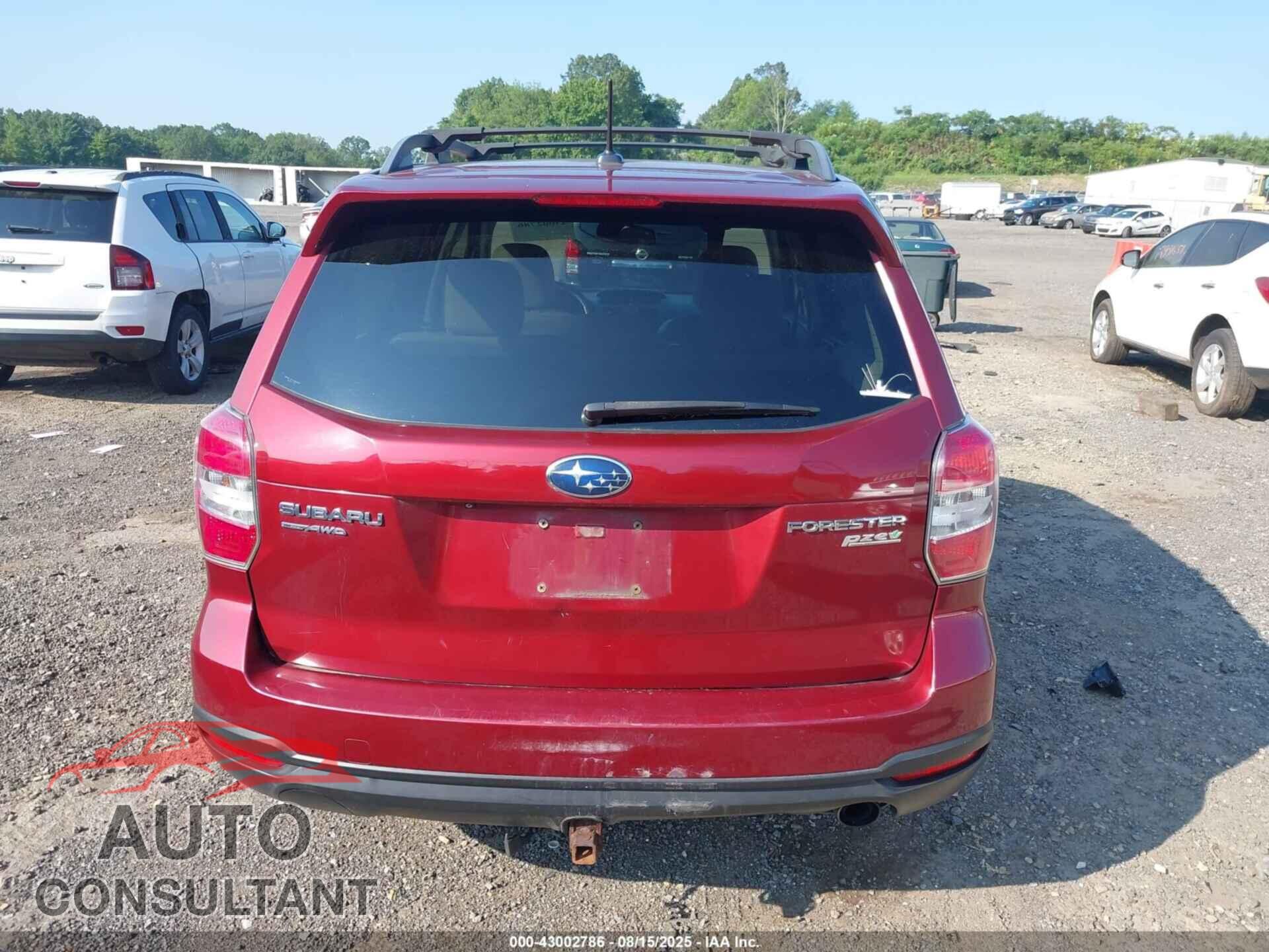 SUBARU FORESTER 2014 - JF2SJAJC8EH554014