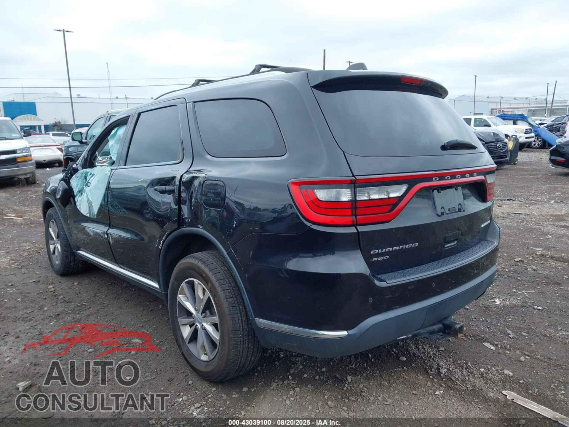 DODGE DURANGO 2016 - 1C4RDJDG8GC340918