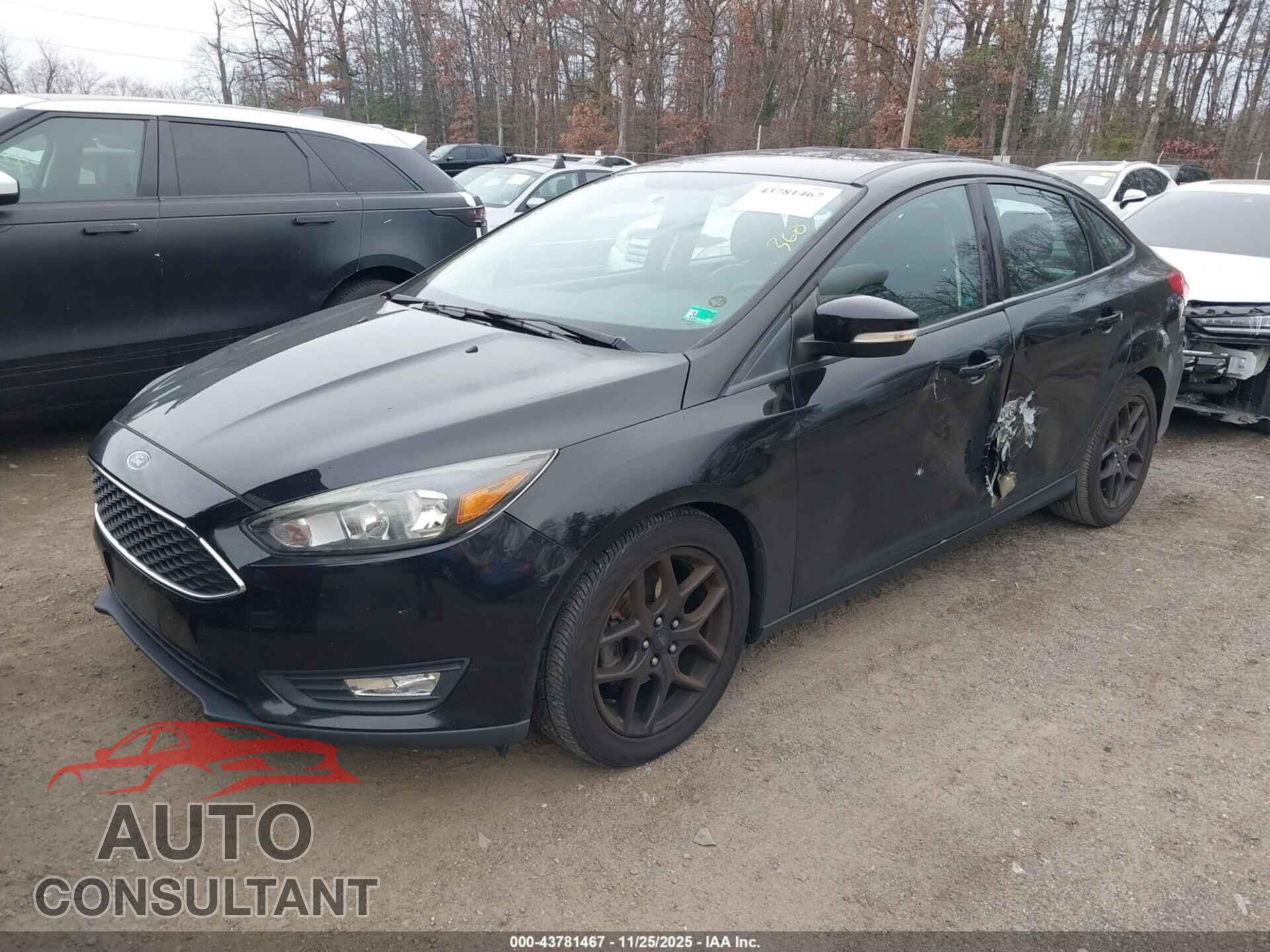 FORD FOCUS 2016 - 1FADP3F23GL232422