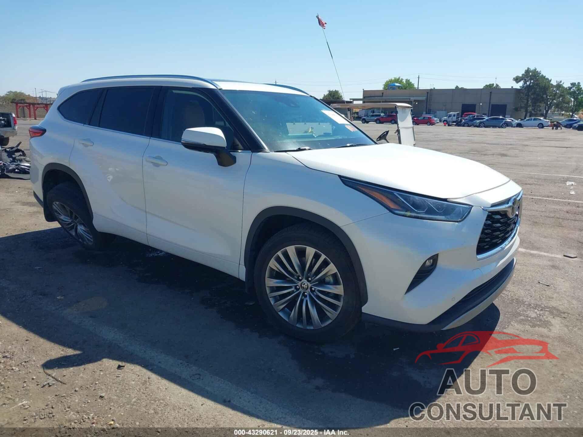 TOYOTA HIGHLANDER 2021 - 5TDFZRBHXMS109897