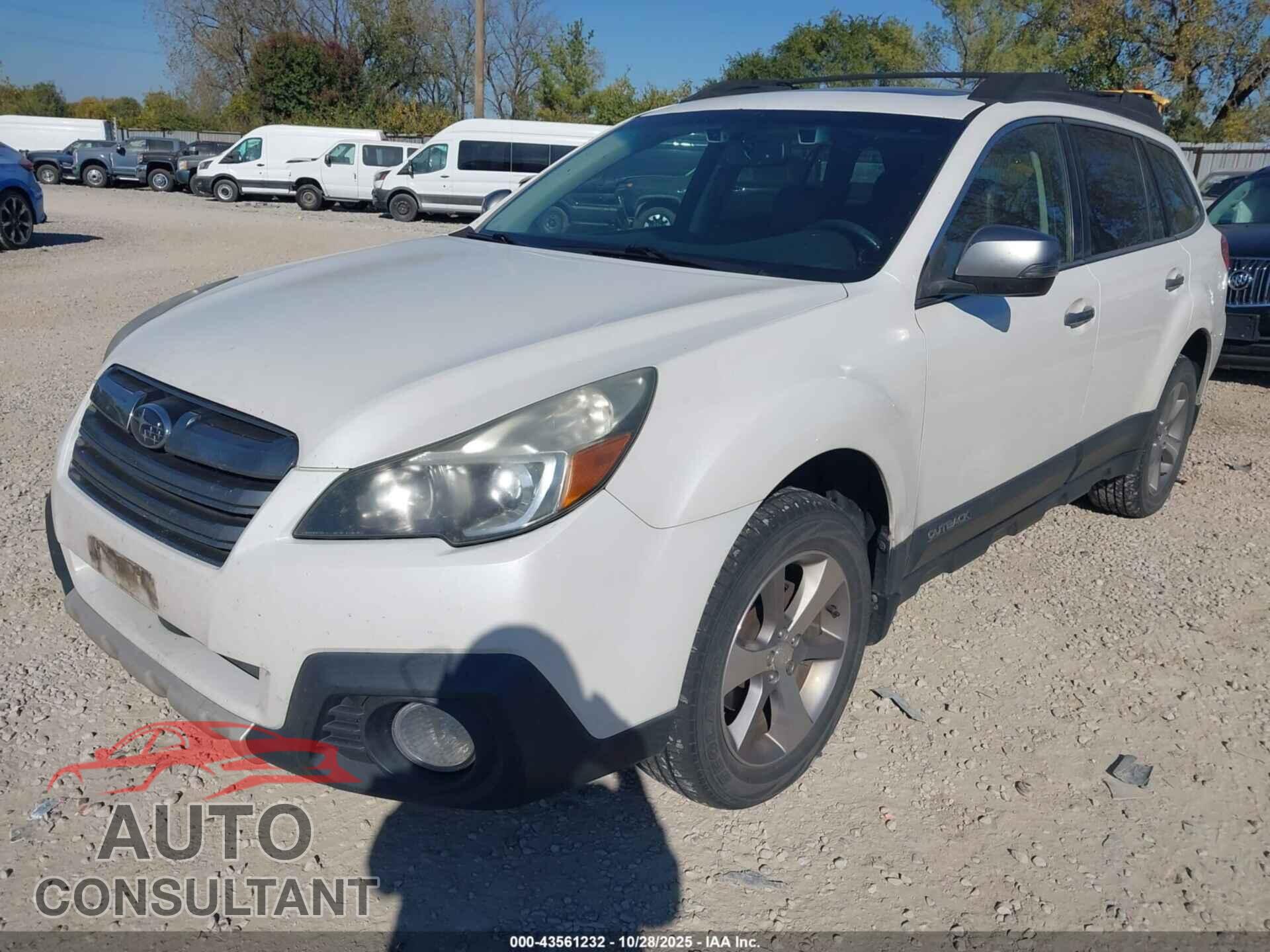 SUBARU OUTBACK 2014 - 4S4BRBPC1E3314431
