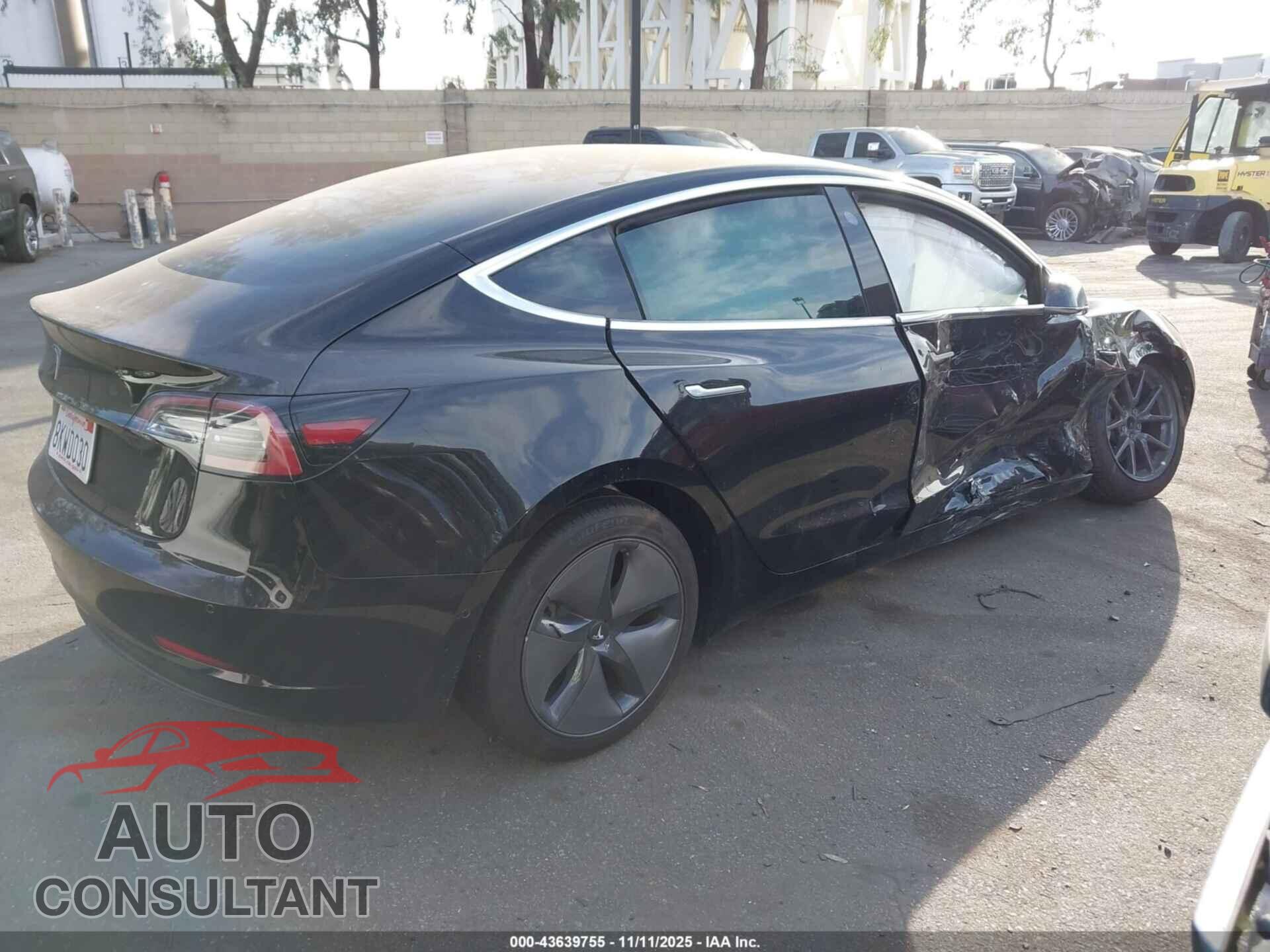 TESLA MODEL 3 2019 - 5YJ3E1EA2KF409966