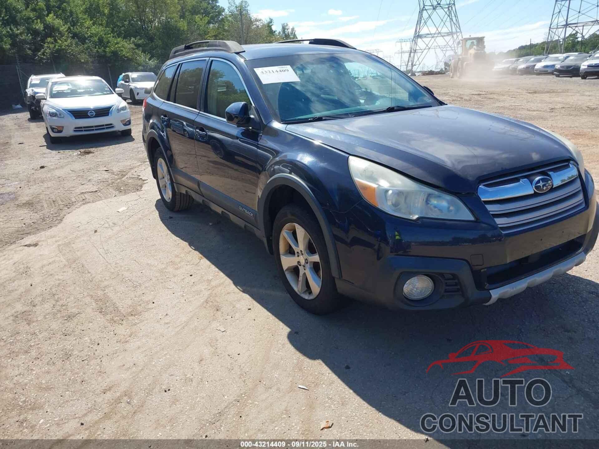 SUBARU OUTBACK 2013 - 4S4BRDPC4D2223153