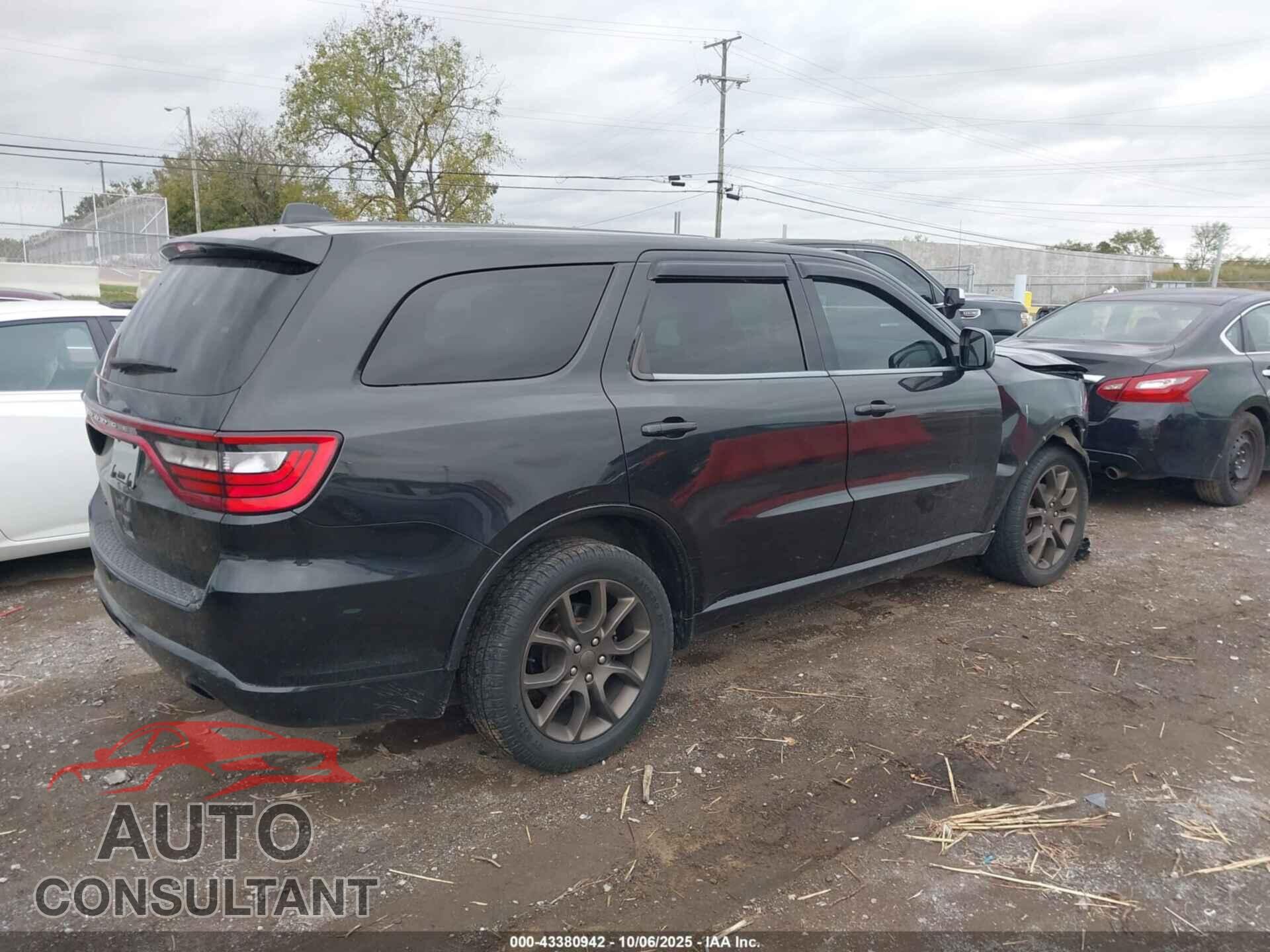 DODGE DURANGO 2015 - 1C4RDJAG9FC895590