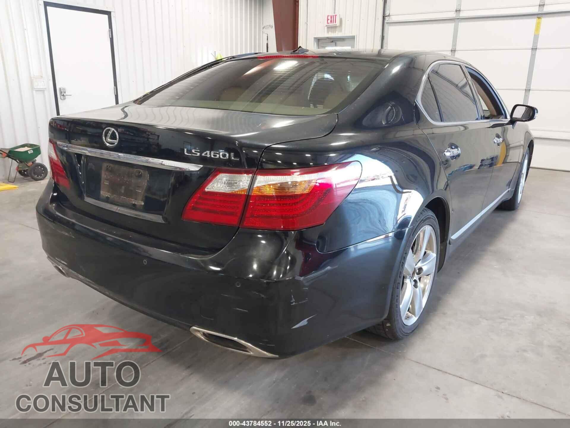 LEXUS LS 460 2012 - JTHGL5EF6C5046552