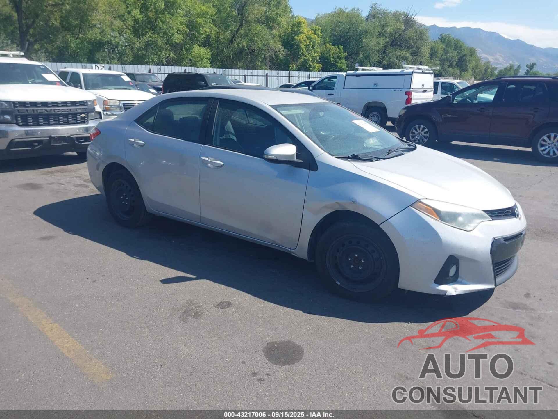 TOYOTA COROLLA 2016 - 5YFBURHE1GP527160