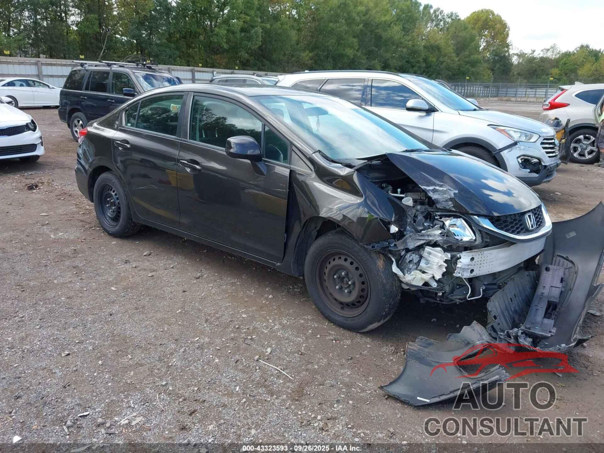 HONDA CIVIC 2013 - 19XFB2F56DE001962