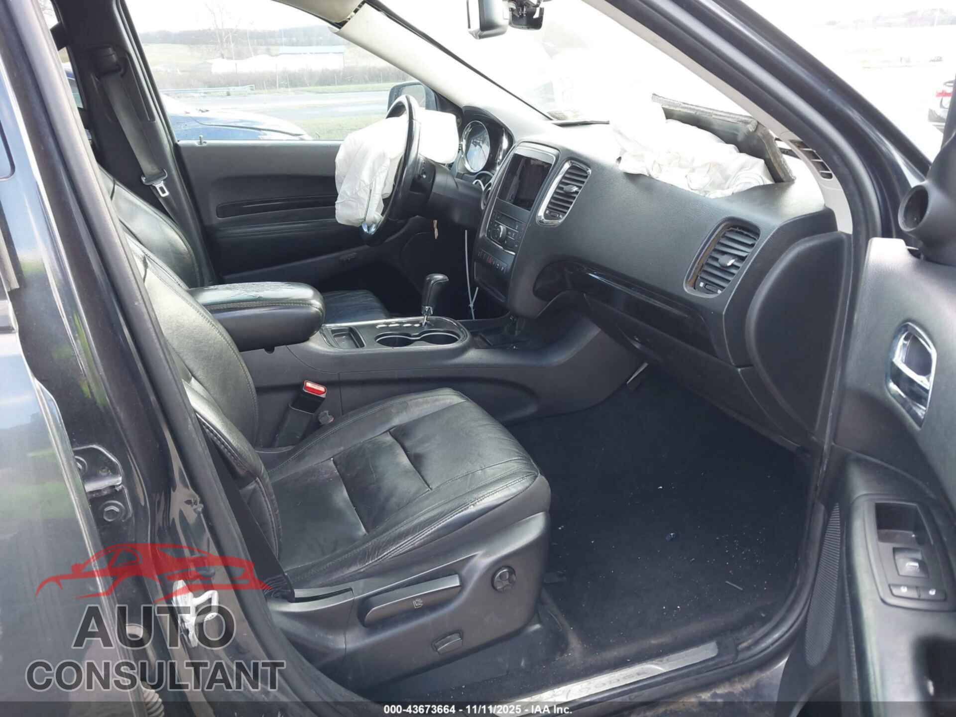 DODGE DURANGO 2012 - 1C4RDHDG5CC336201