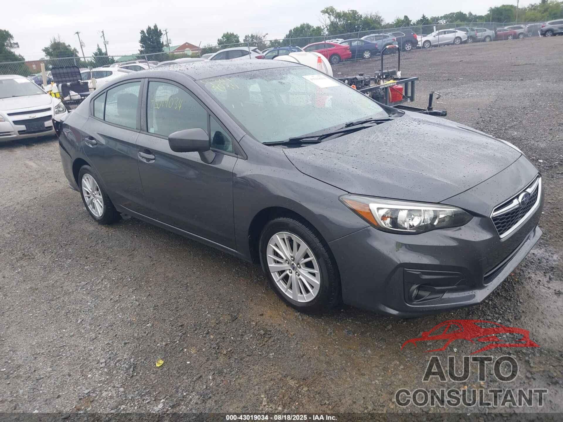 SUBARU IMPREZA 2018 - 4S3GKAD6XJ3602028