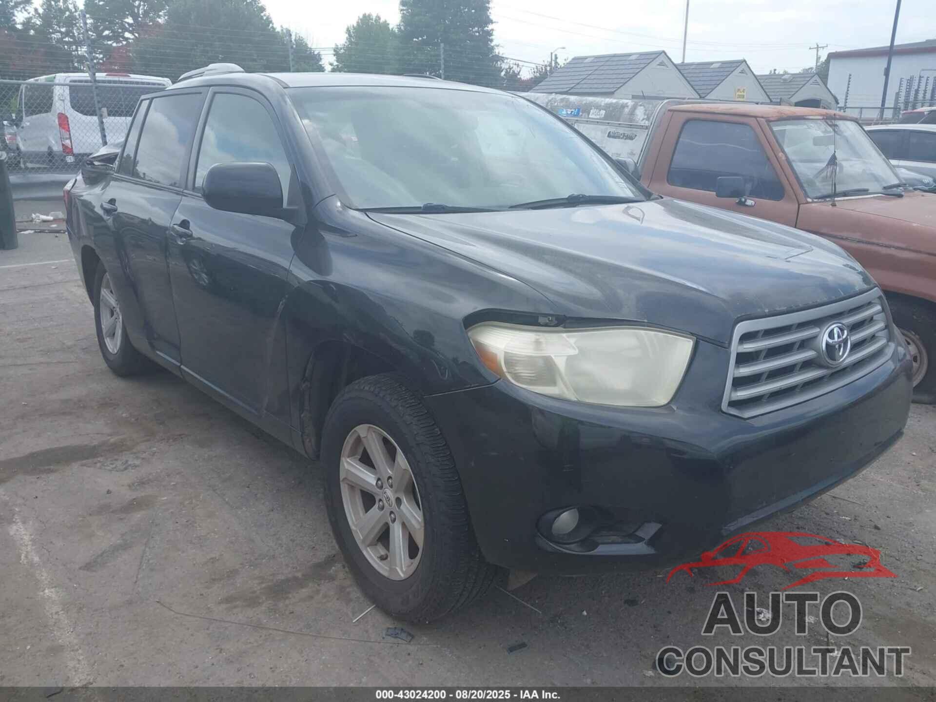 TOYOTA HIGHLANDER 2010 - 5TDJK3EH1AS008556