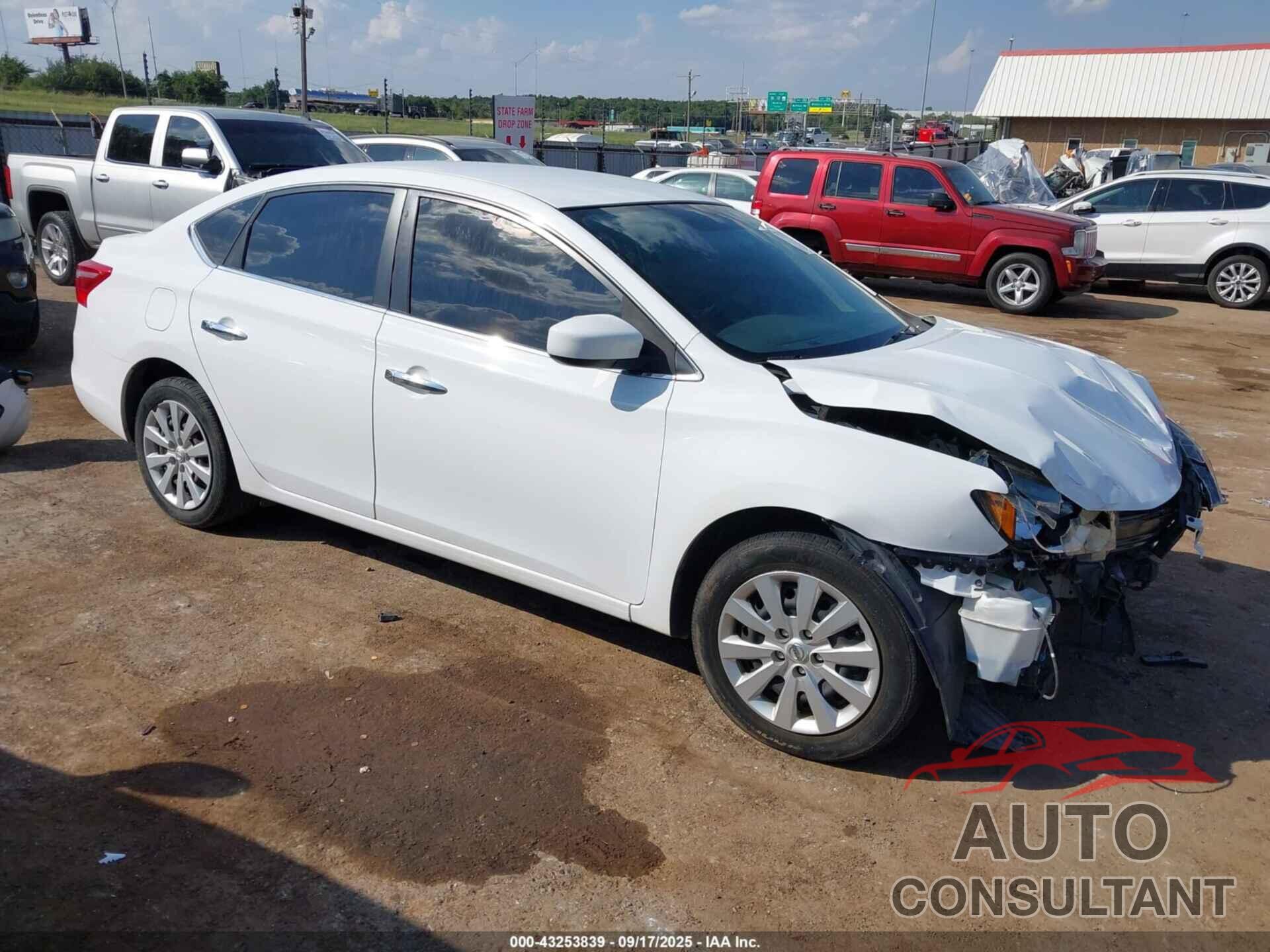 NISSAN SENTRA 2018 - 3N1AB7AP4JY271169