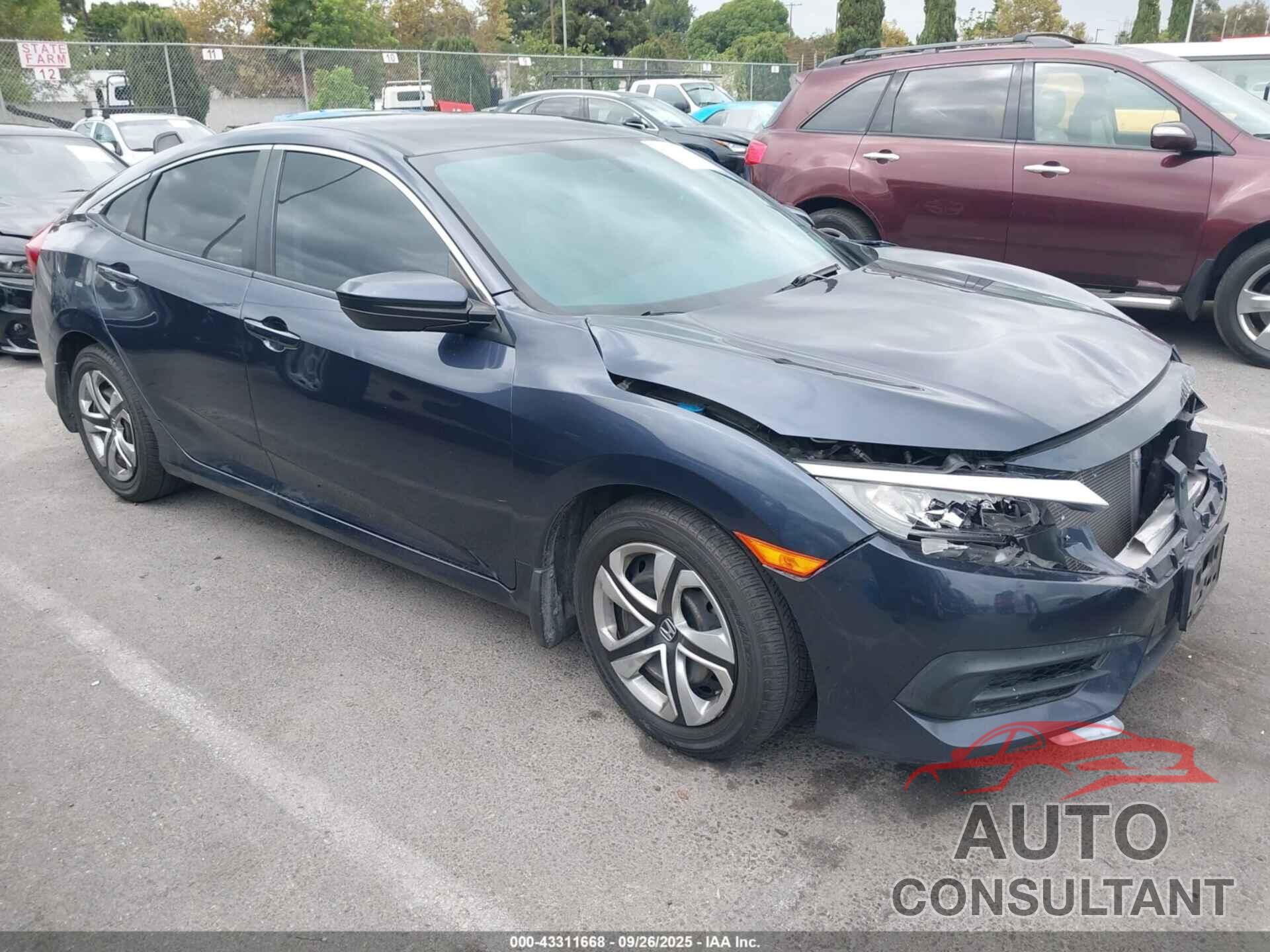 HONDA CIVIC 2017 - 2HGFC2F52HH556822