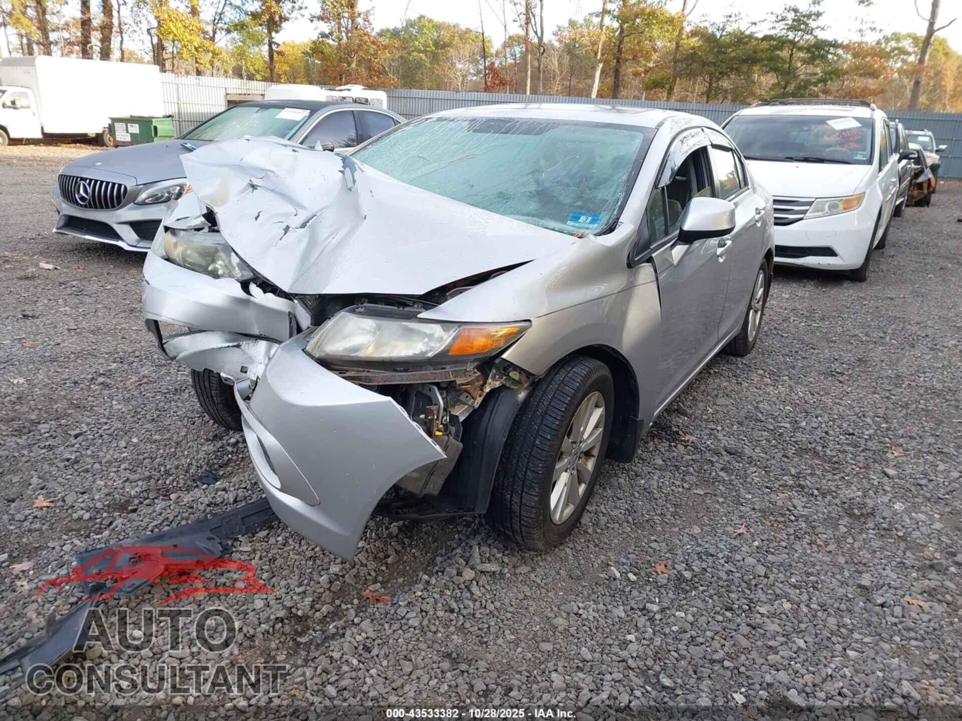 HONDA CIVIC 2012 - 19XFB2F96CE320005