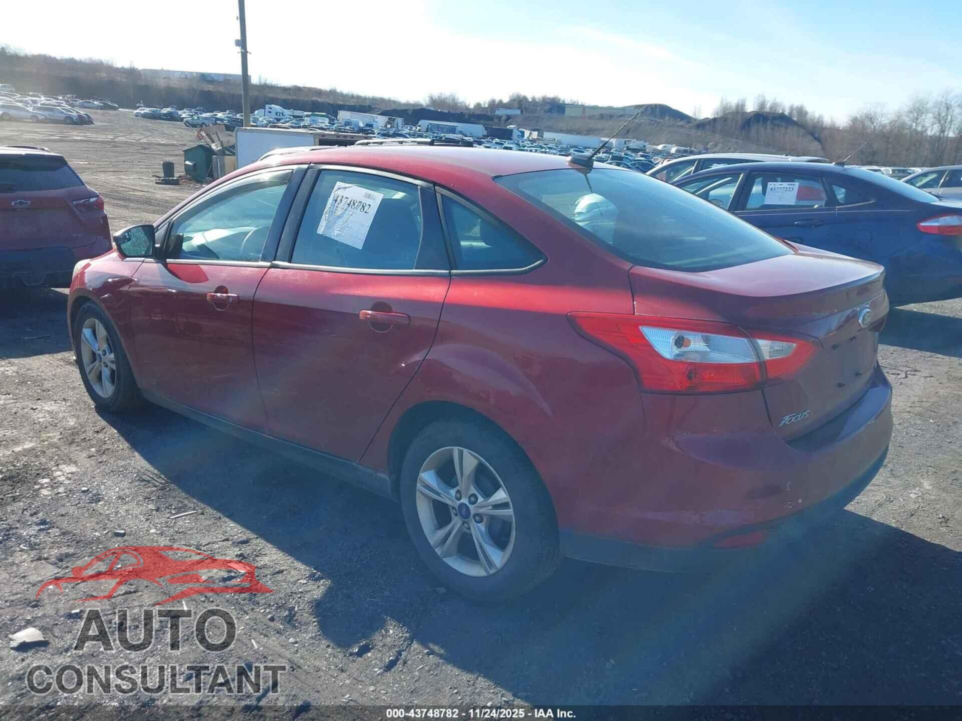 FORD FOCUS 2013 - 1FADP3F23DL305283