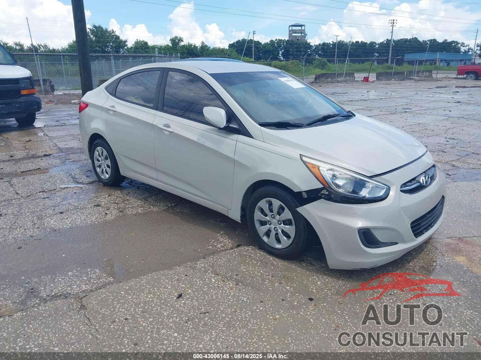 HYUNDAI ACCENT 2016 - KMHCT4AE6GU117098