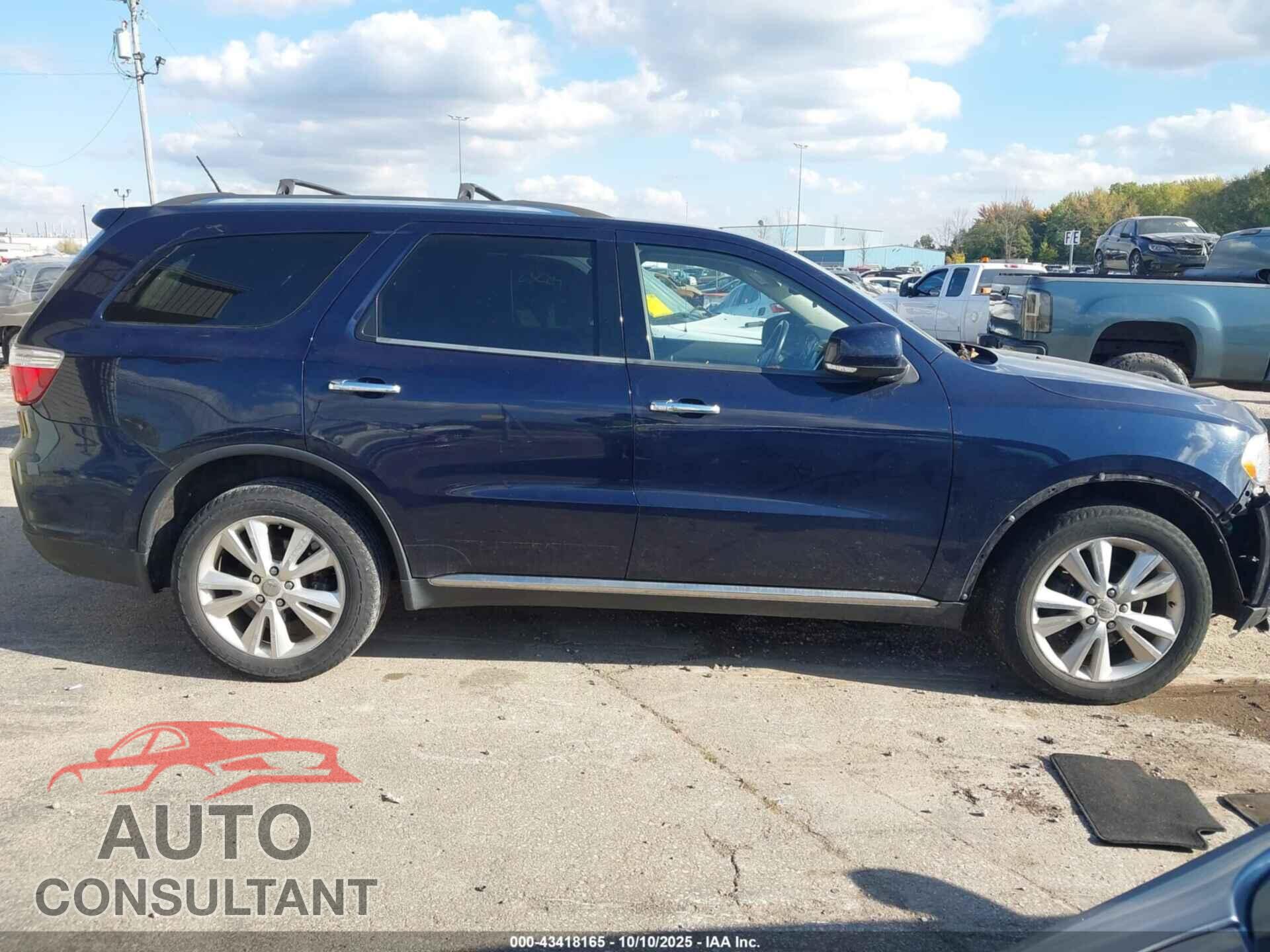 DODGE DURANGO 2013 - 1C4RDJDG4DC509392