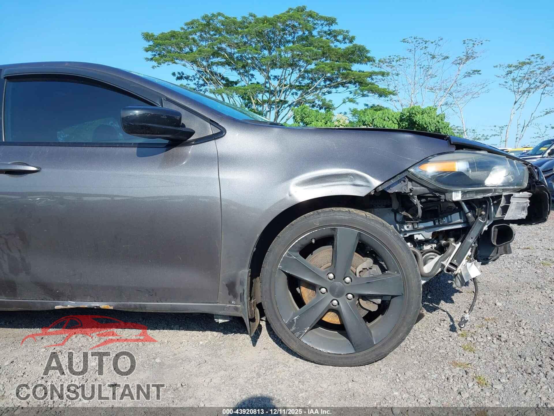 DODGE DART 2015 - 1C3CDFBB5FD345159
