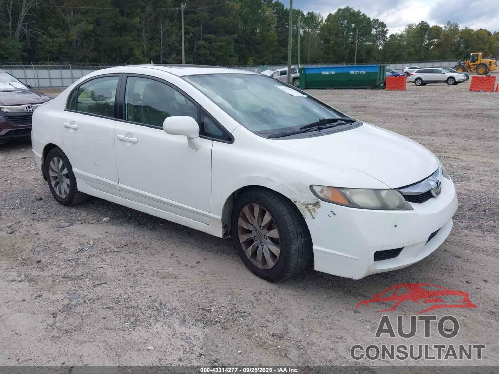HONDA CIVIC 2010 - 2HGFA1F97AH521766