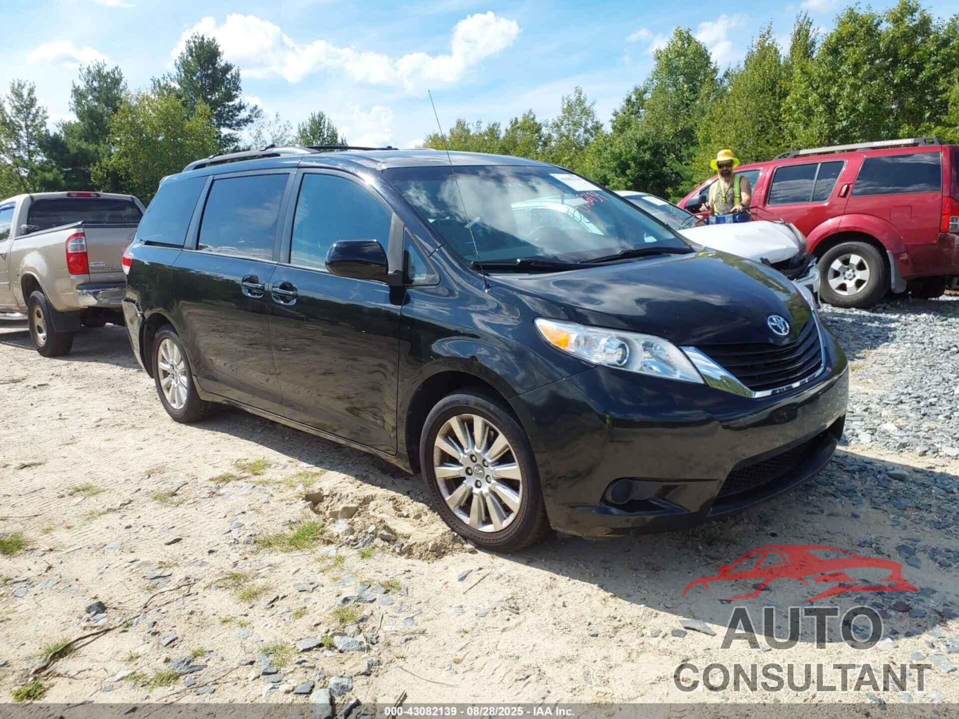 TOYOTA SIENNA 2012 - 5TDJK3DC0CS035319