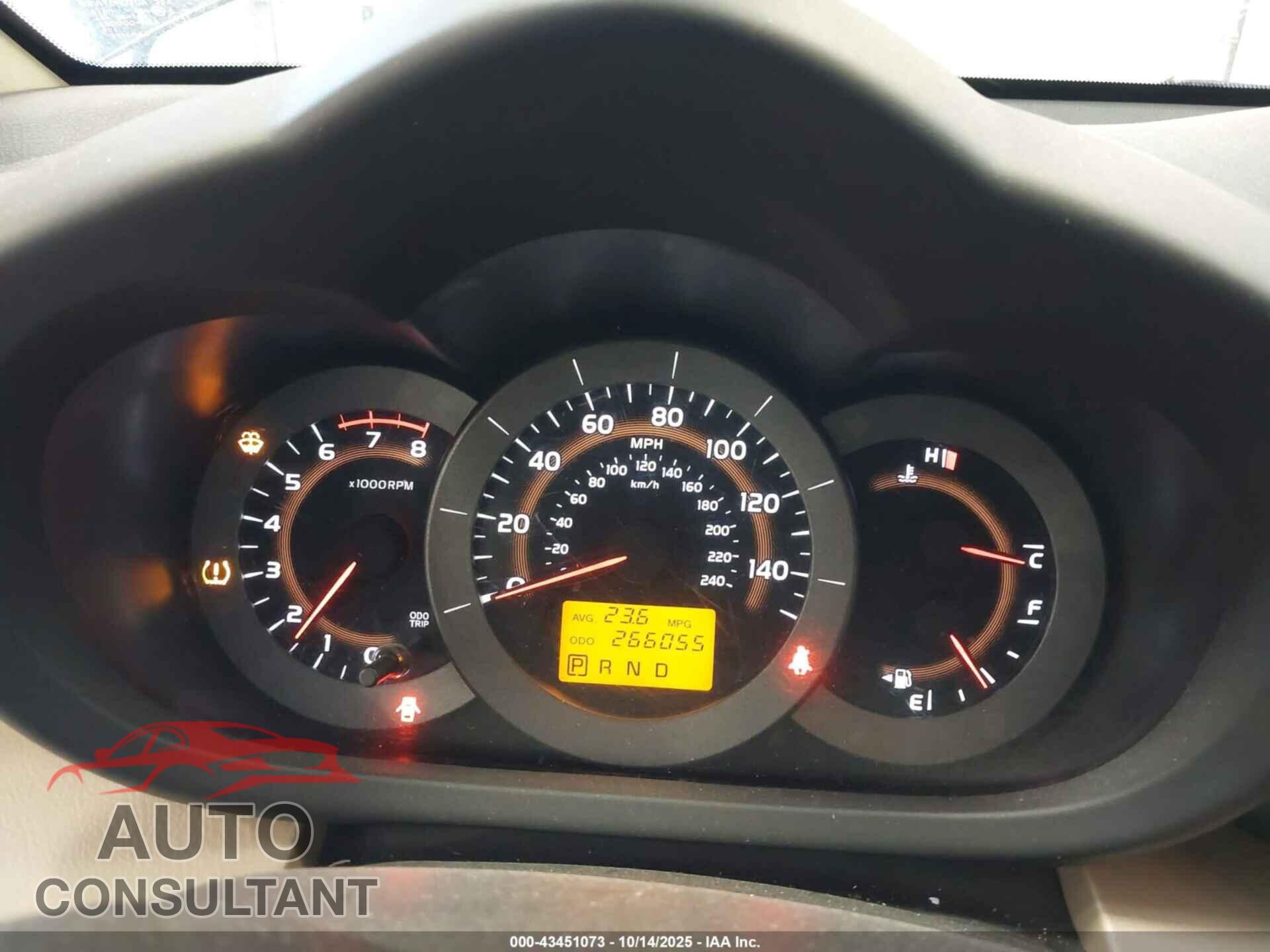 TOYOTA RAV4 2009 - JTMBK31V69D003473