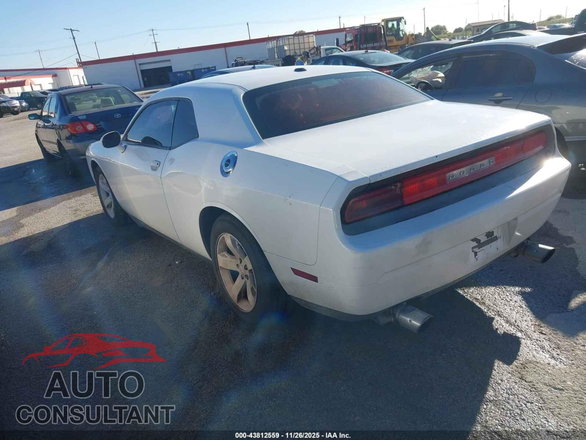 DODGE CHALLENGER 2012 - 2C3CDYAG4CH285821