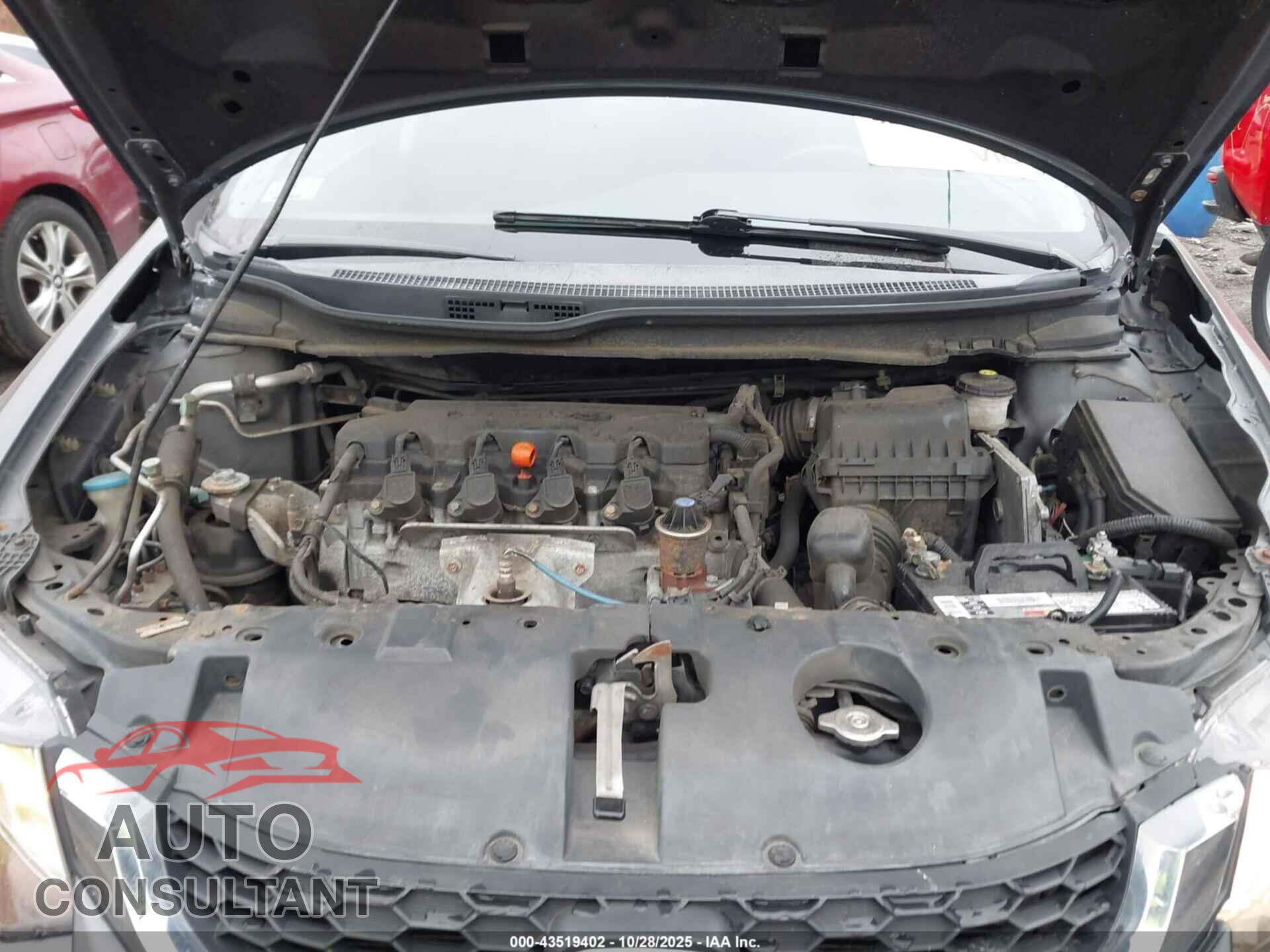 HONDA CIVIC 2013 - 19XFB2F57DE219375