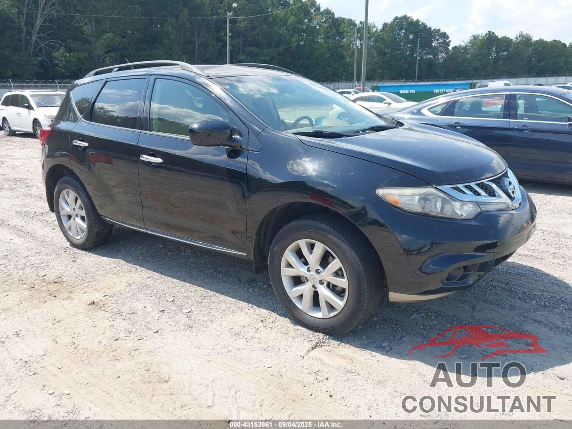 NISSAN MURANO 2013 - JN8AZ1MW0DW314947