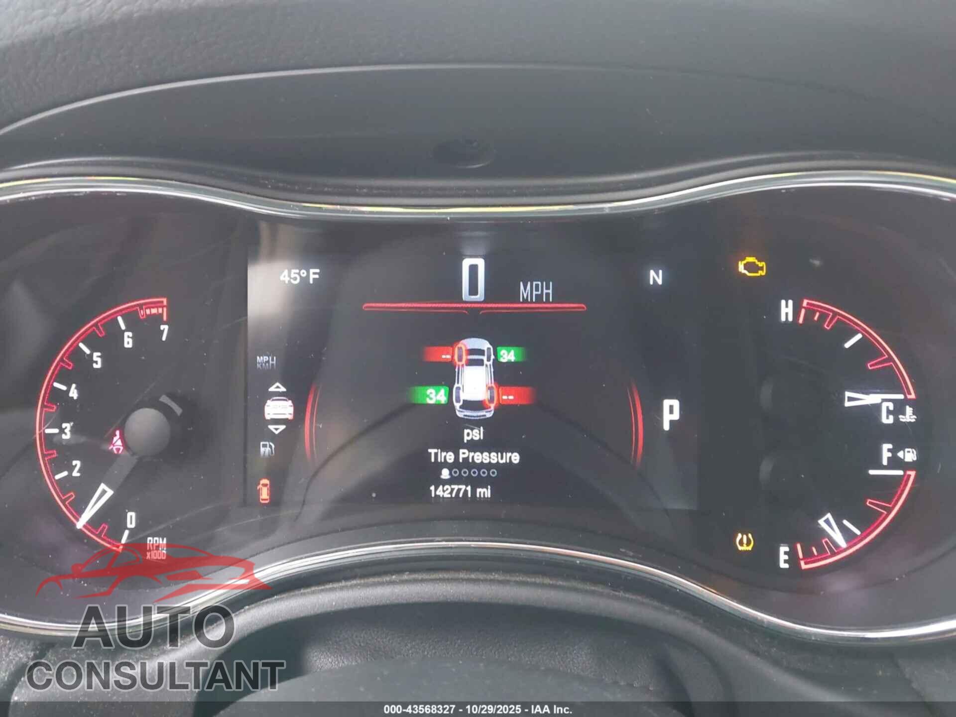 DODGE DURANGO 2015 - 1C4RDJDGXFC908455