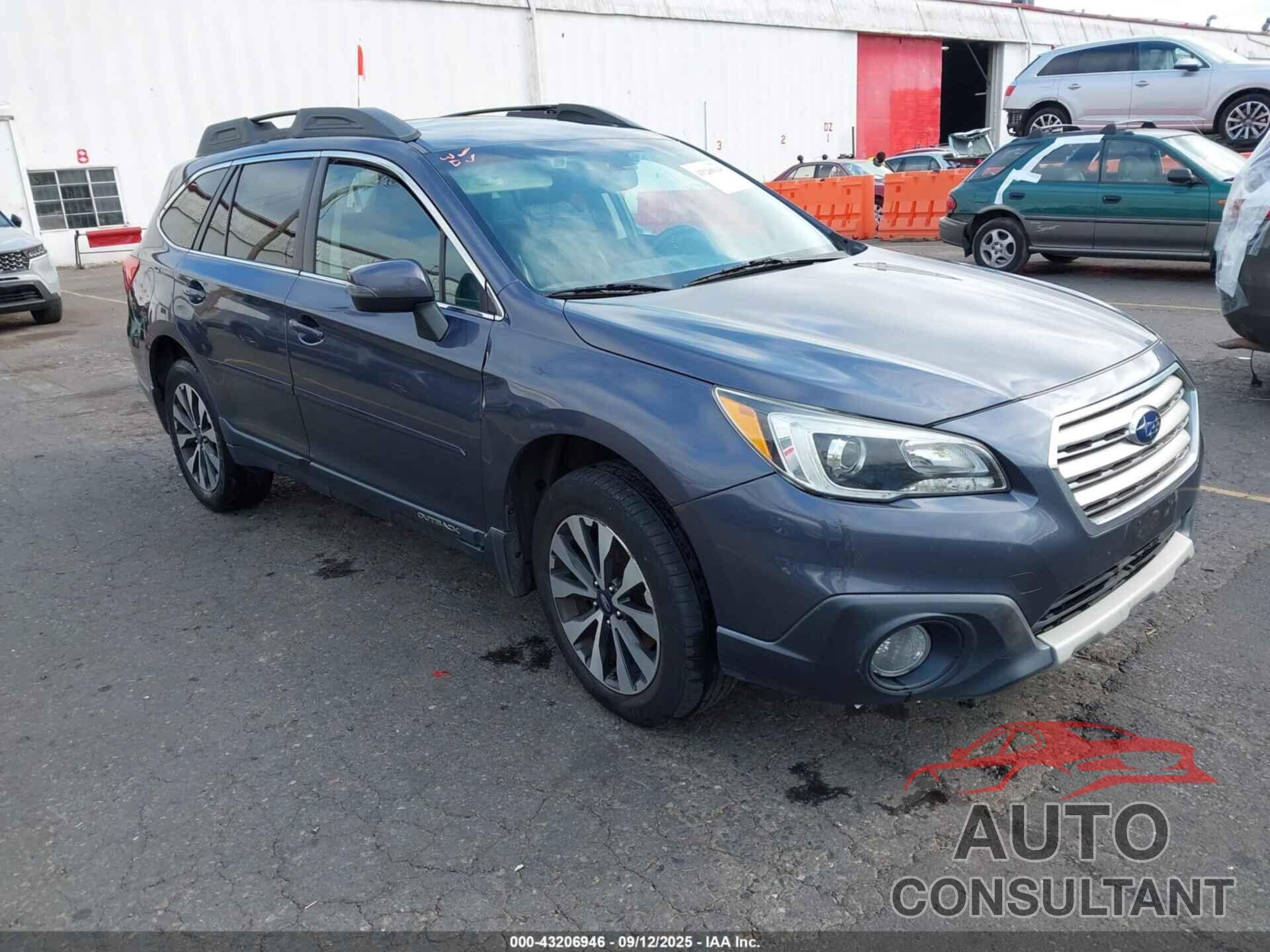 SUBARU OUTBACK 2016 - 4S4BSENC5G3346116