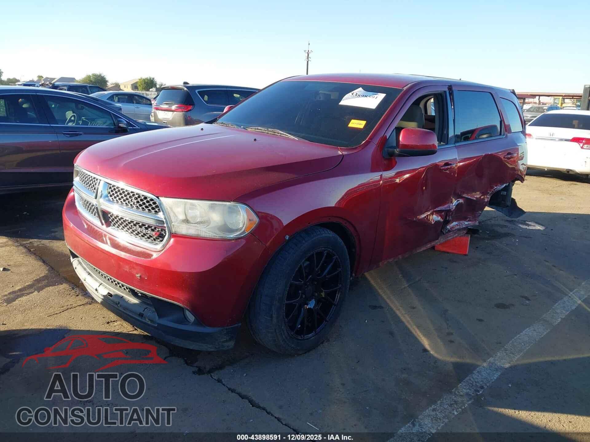 DODGE DURANGO 2013 - 1C4RDHAG9DC690602