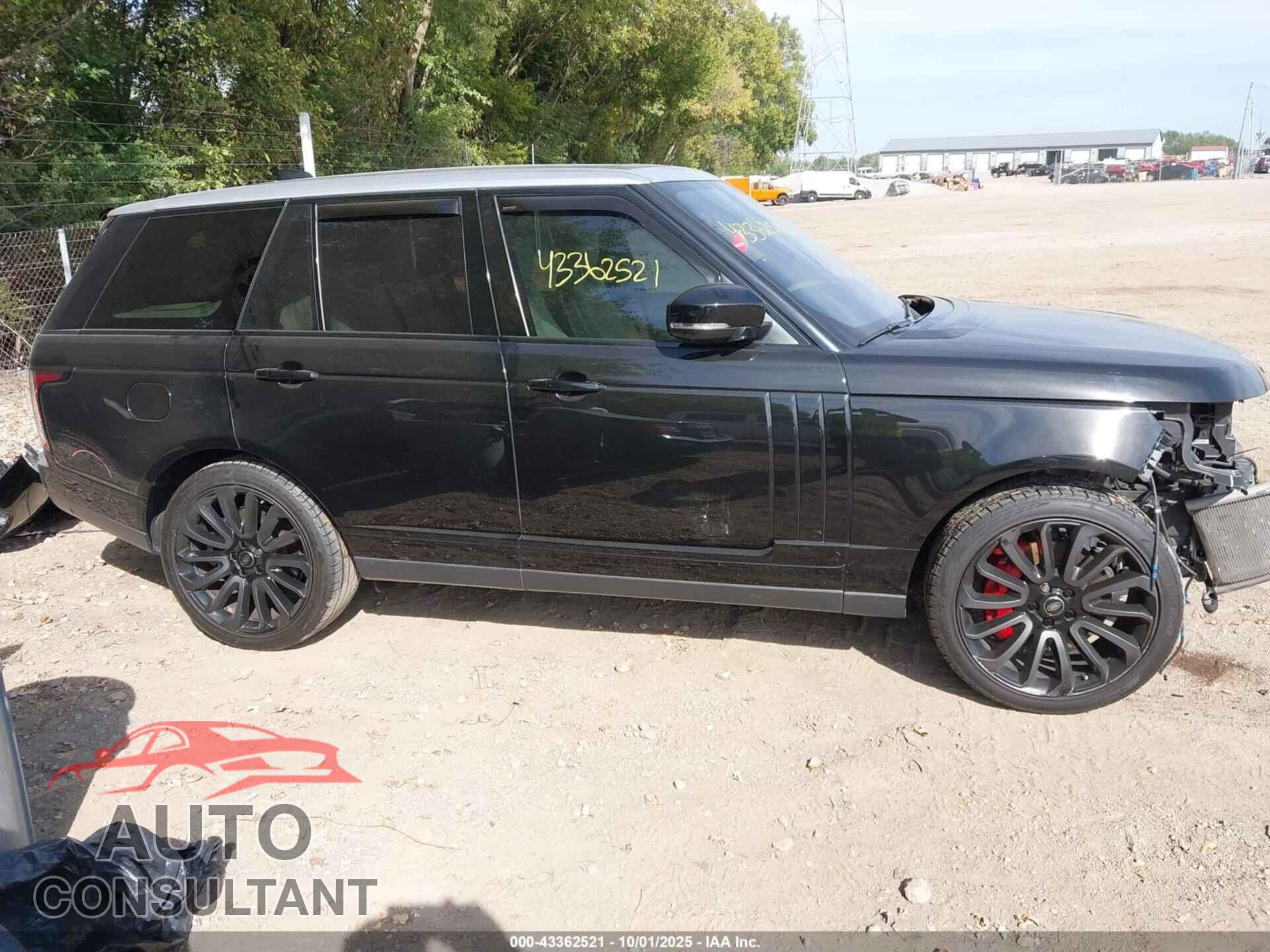 LAND ROVER RANGE ROVER 2017 - SALGS2FE9HA350314