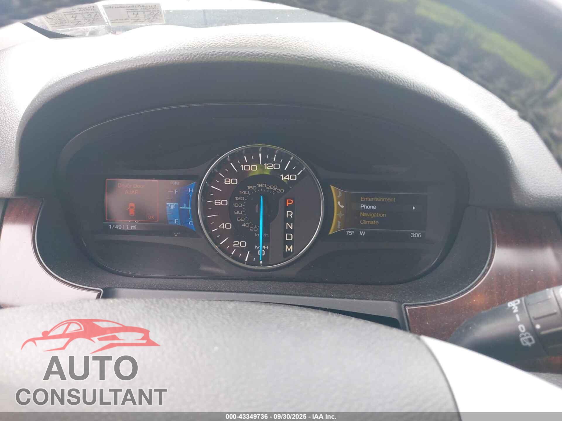 FORD EDGE 2012 - 2FMDK4KC8CBA15113