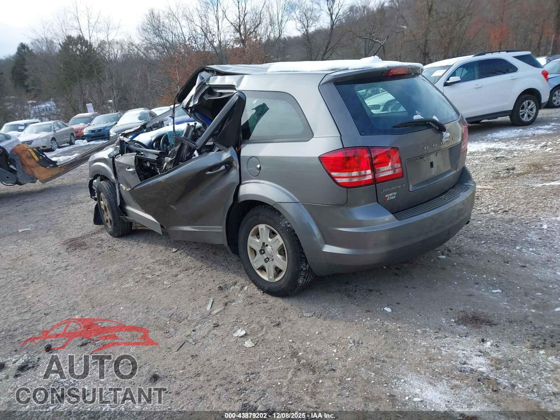 DODGE JOURNEY 2012 - 3C4PDCAB7CT255787