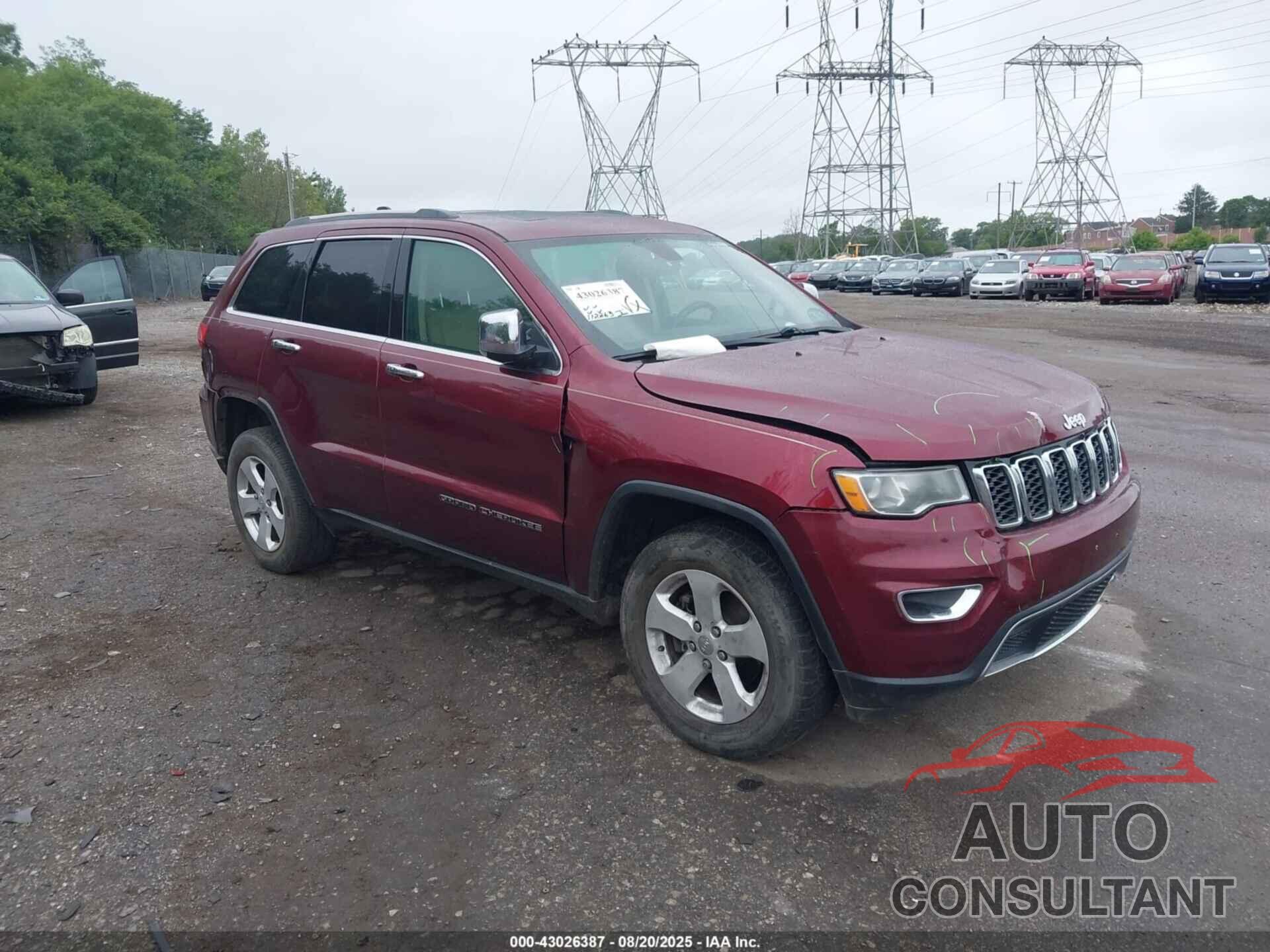 JEEP GRAND CHEROKEE 2018 - 1C4RJFBGXJC422567