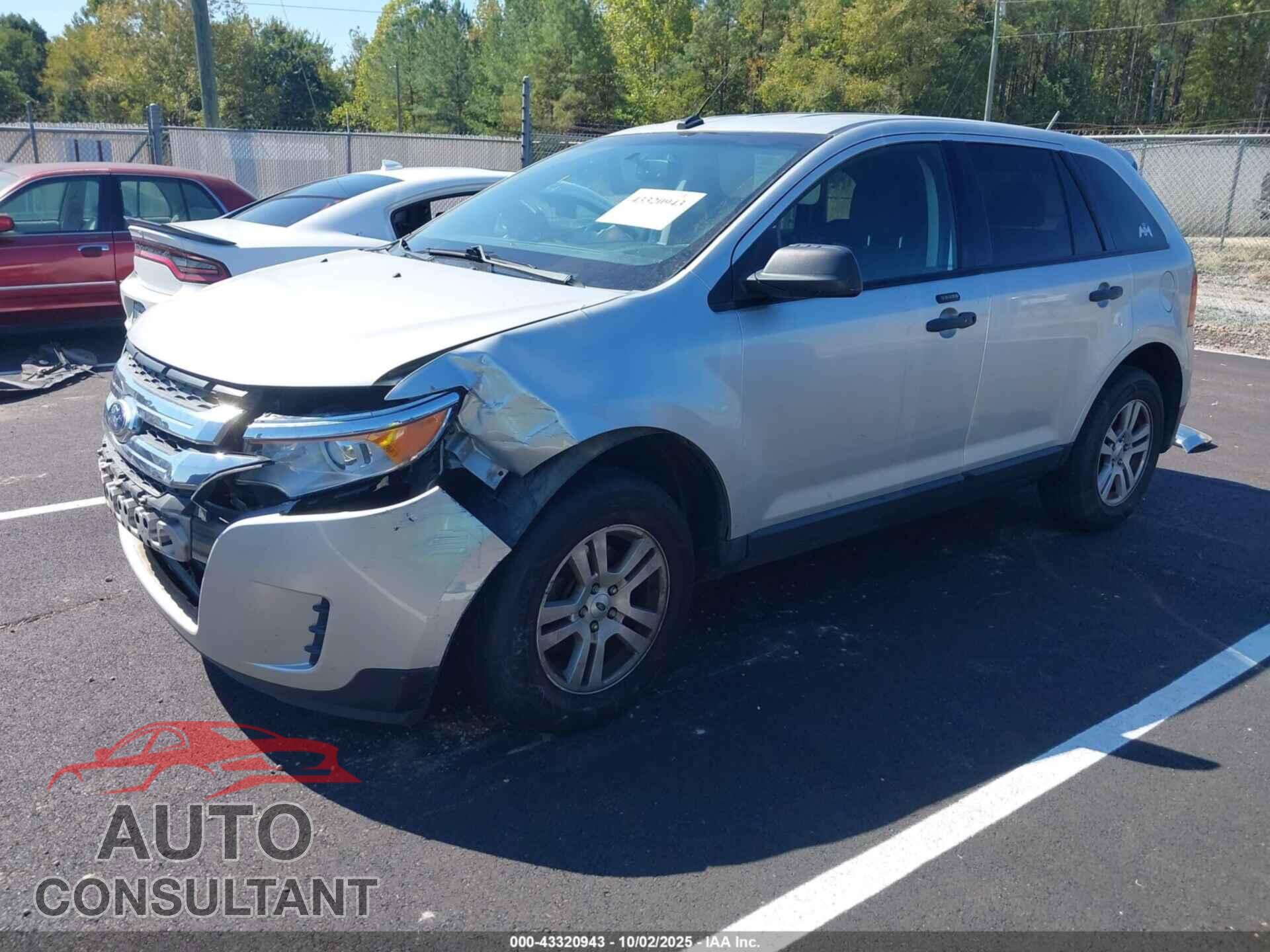 FORD EDGE 2012 - 2FMDK3GC0CBA53647