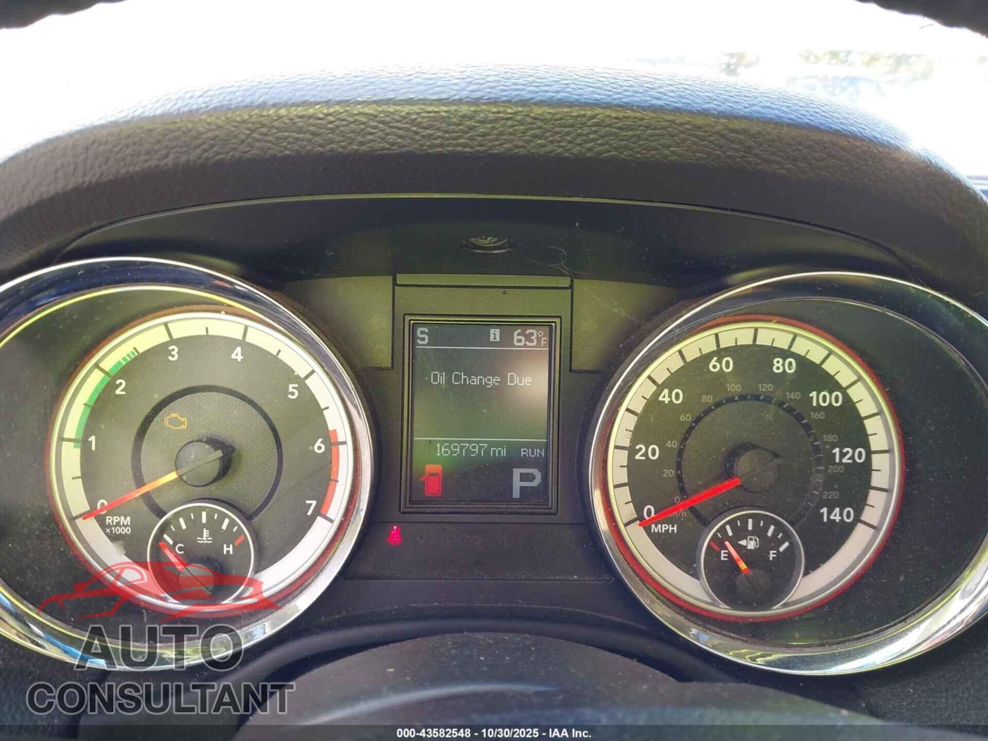 DODGE DURANGO 2012 - 1C4SDHETXCC105937