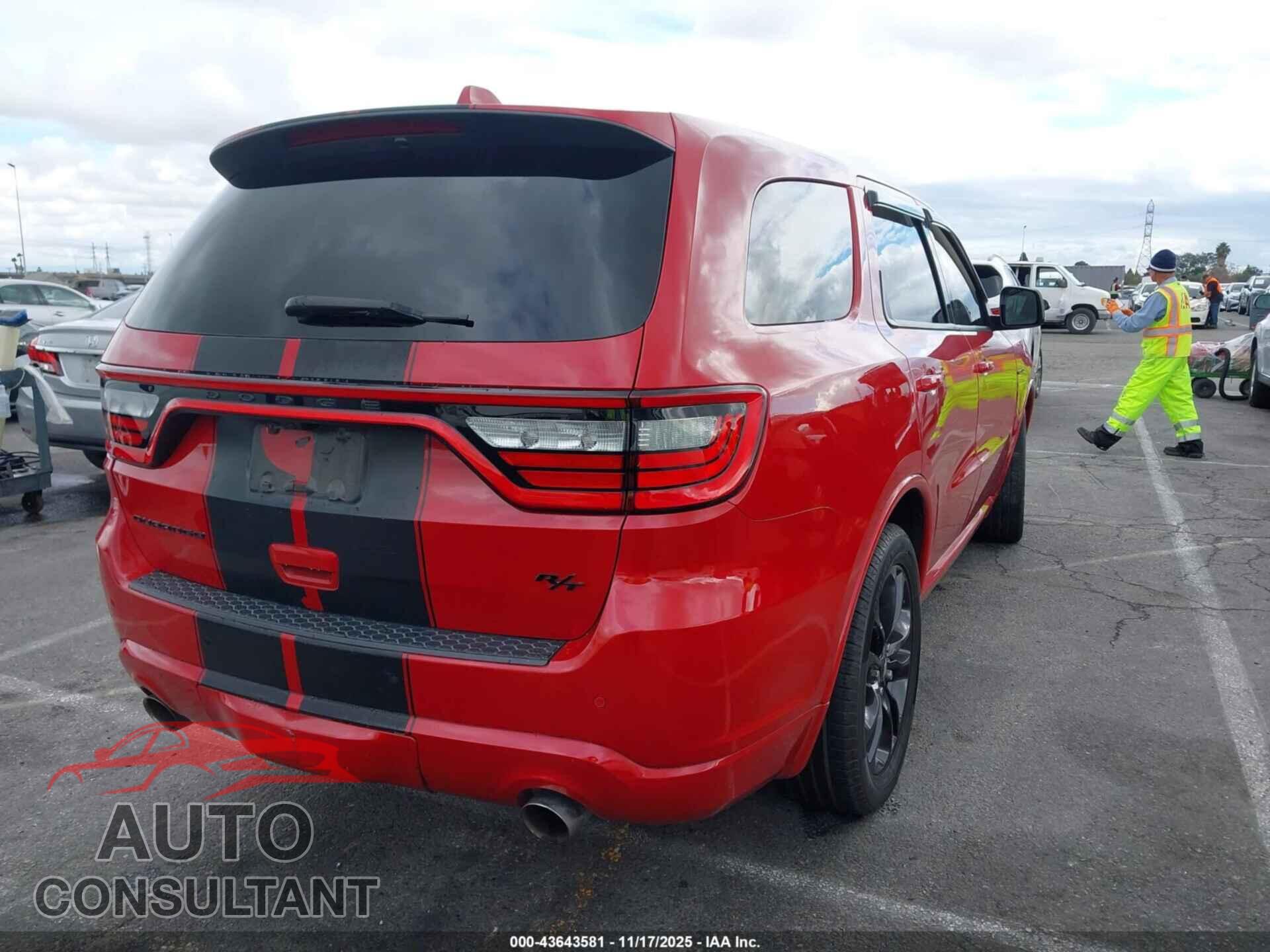 DODGE DURANGO 2021 - 1C4SDHCT9MC573274