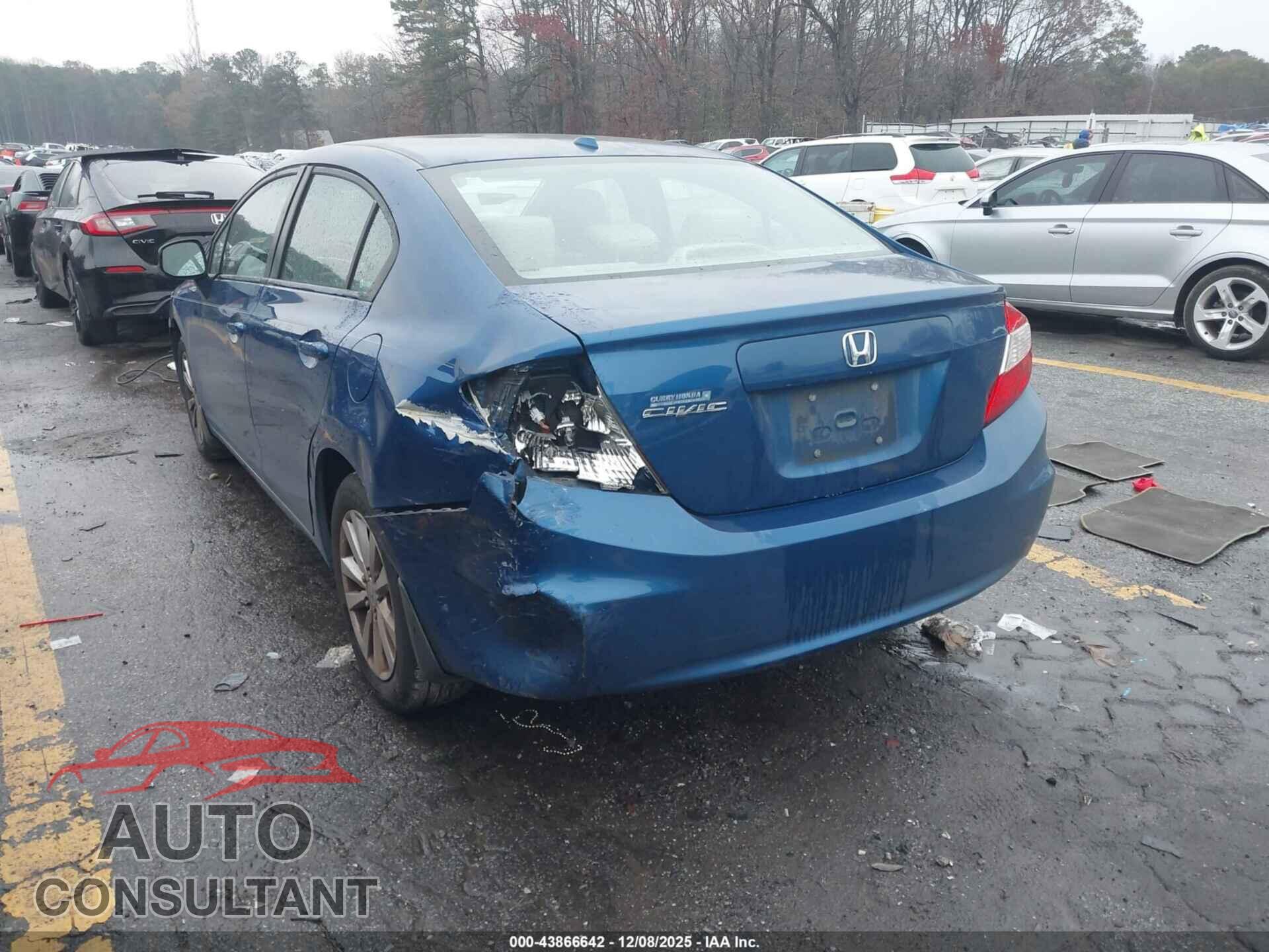 HONDA CIVIC 2012 - 19XFB2F83CE058659