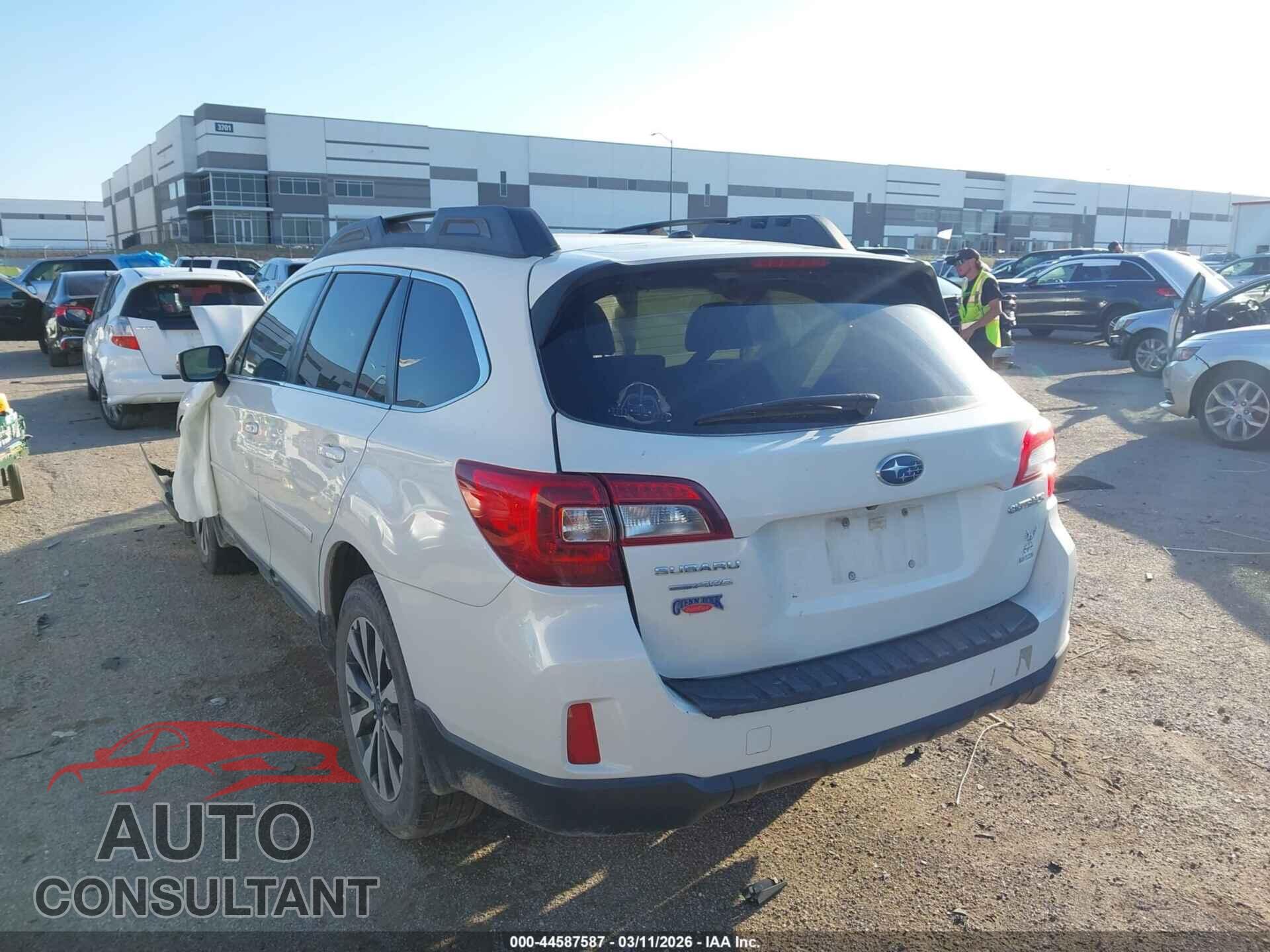SUBARU OUTBACK 2015 - 4S4BSBLC6F3206527