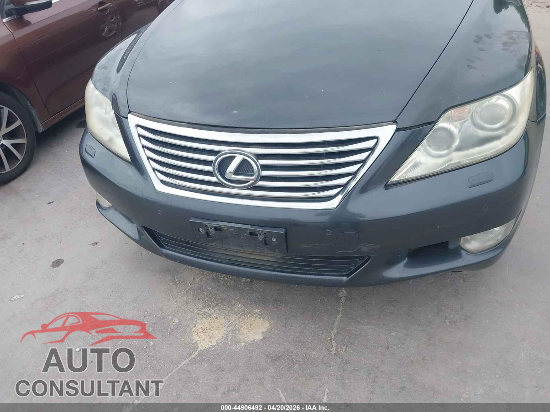 LEXUS LS 460 2010 - JTHBL5EF0A5092885