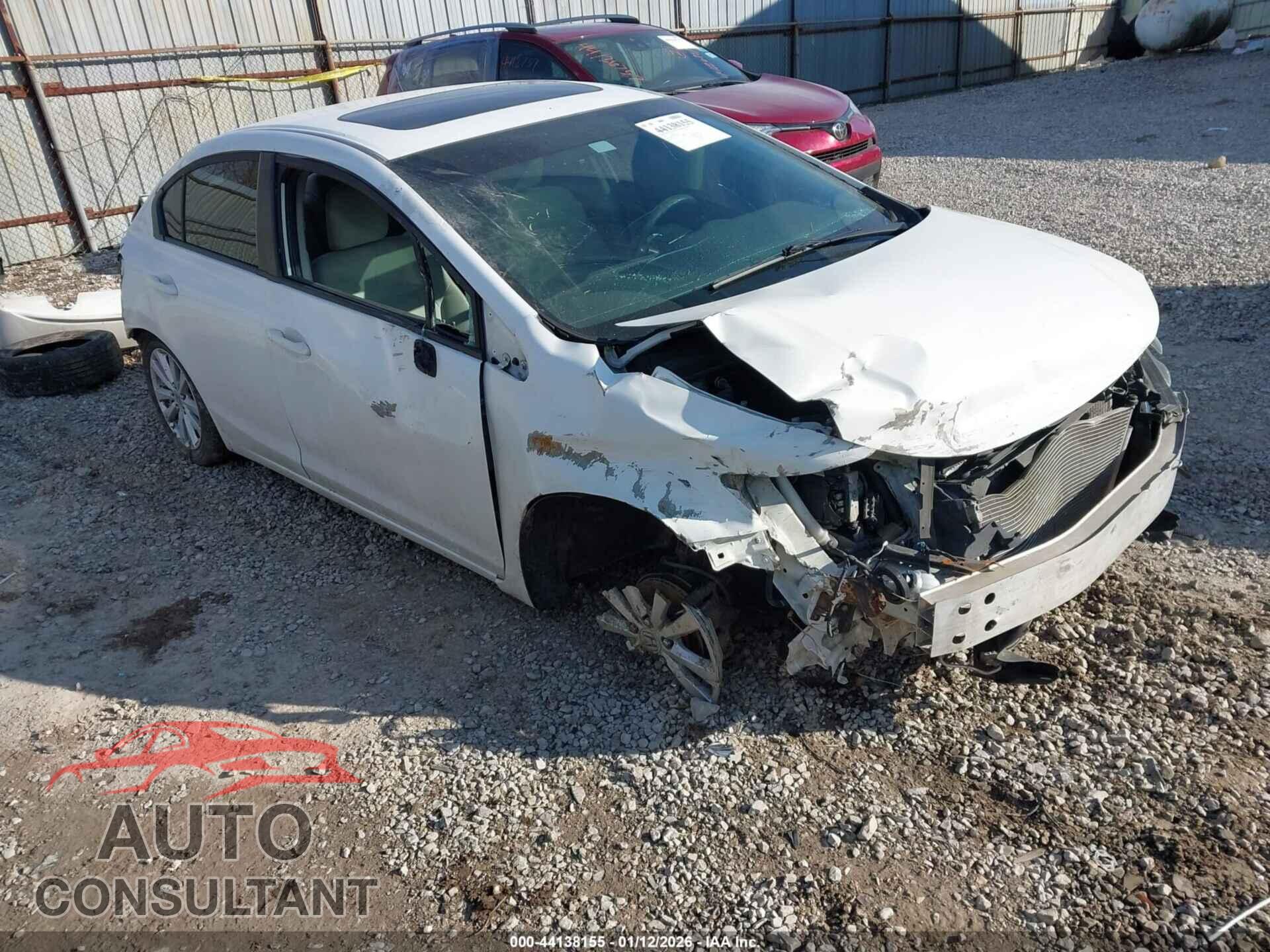 HONDA CIVIC 2012 - 2HGFB2F82CH524393