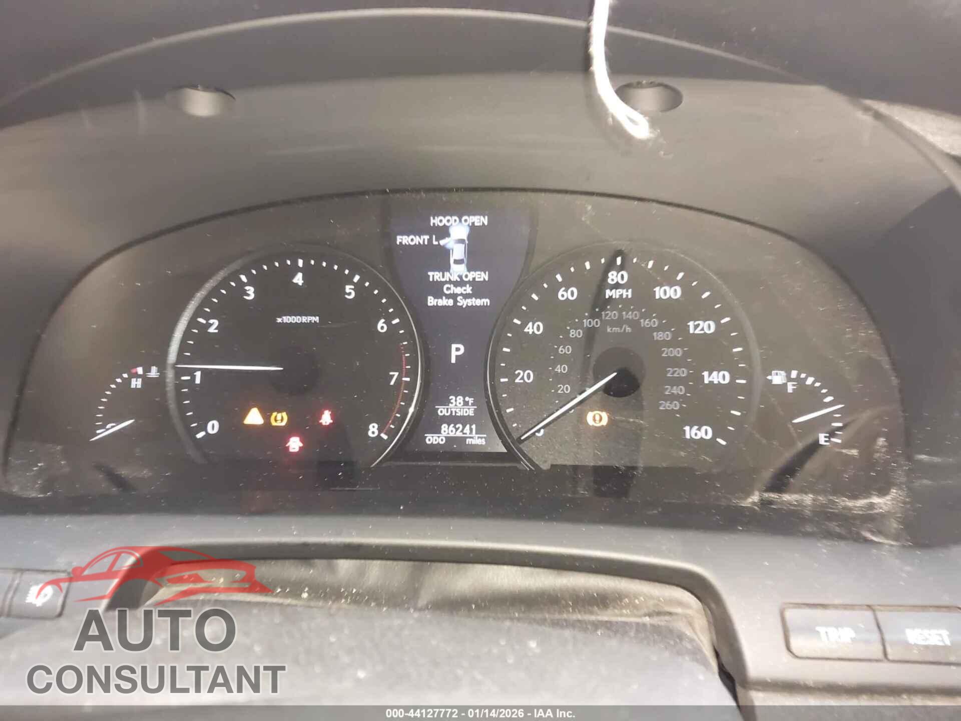 LEXUS LS 460 2014 - JTHCL5EF4E5020713