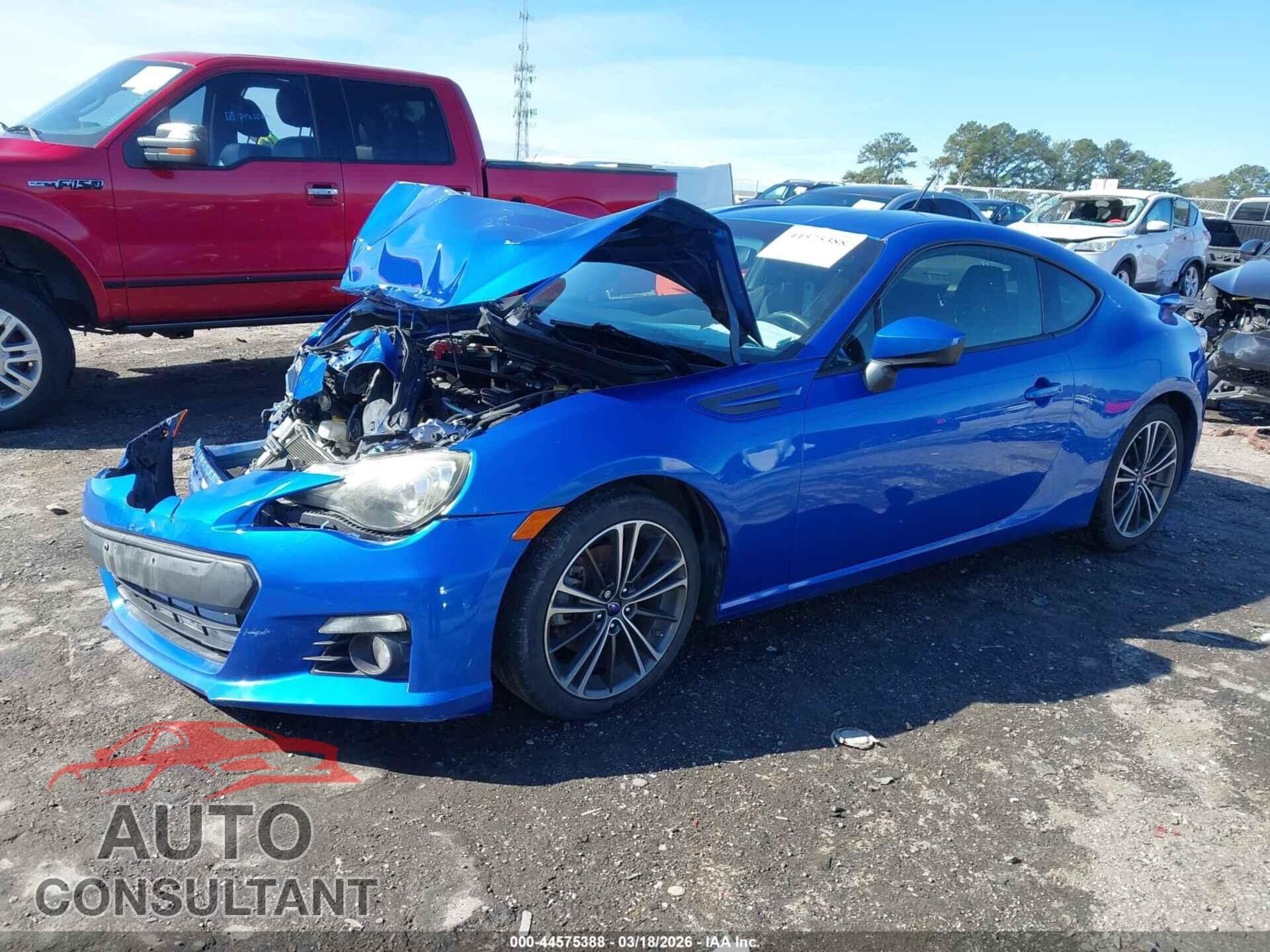 SUBARU BRZ 2014 - JF1ZCAC10E9603421