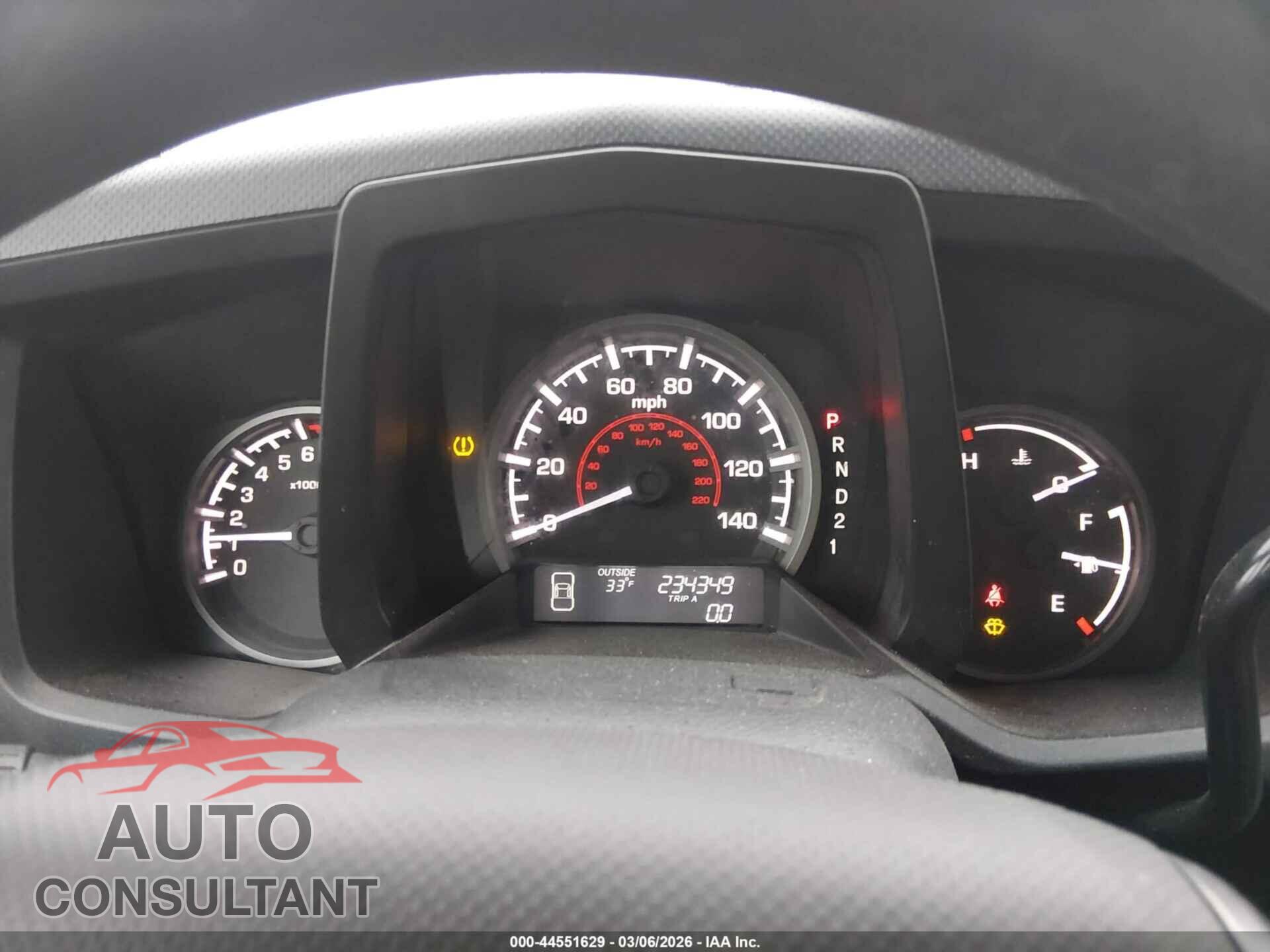 HONDA RIDGELINE 2011 - 5FPYK1F40BB007541