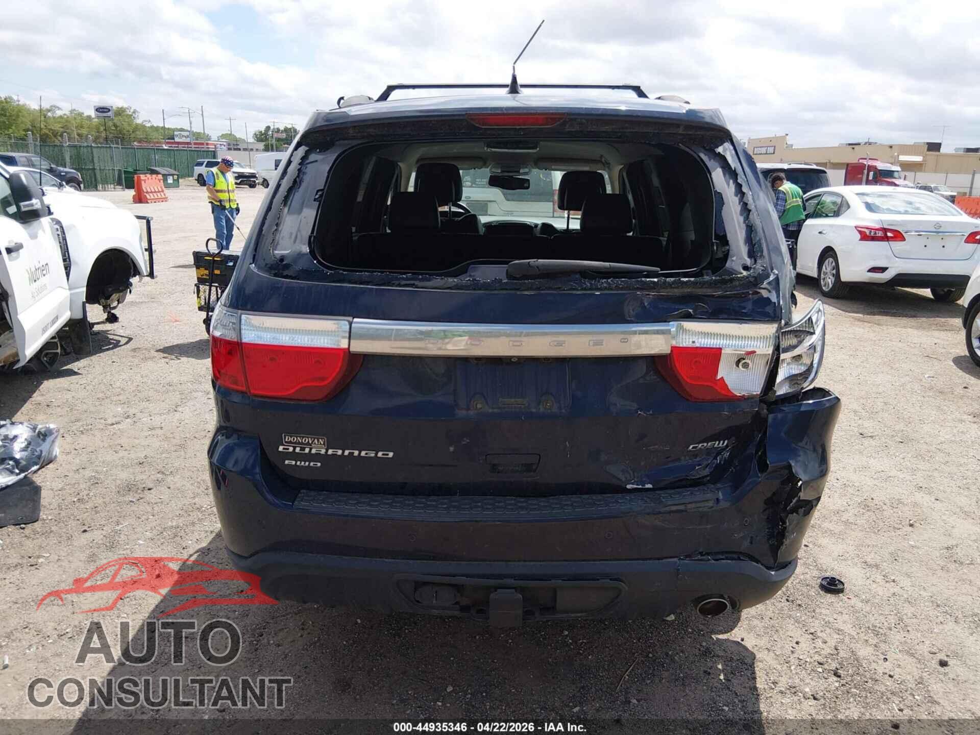 DODGE DURANGO 2013 - 1C4RDJDG5DC695797