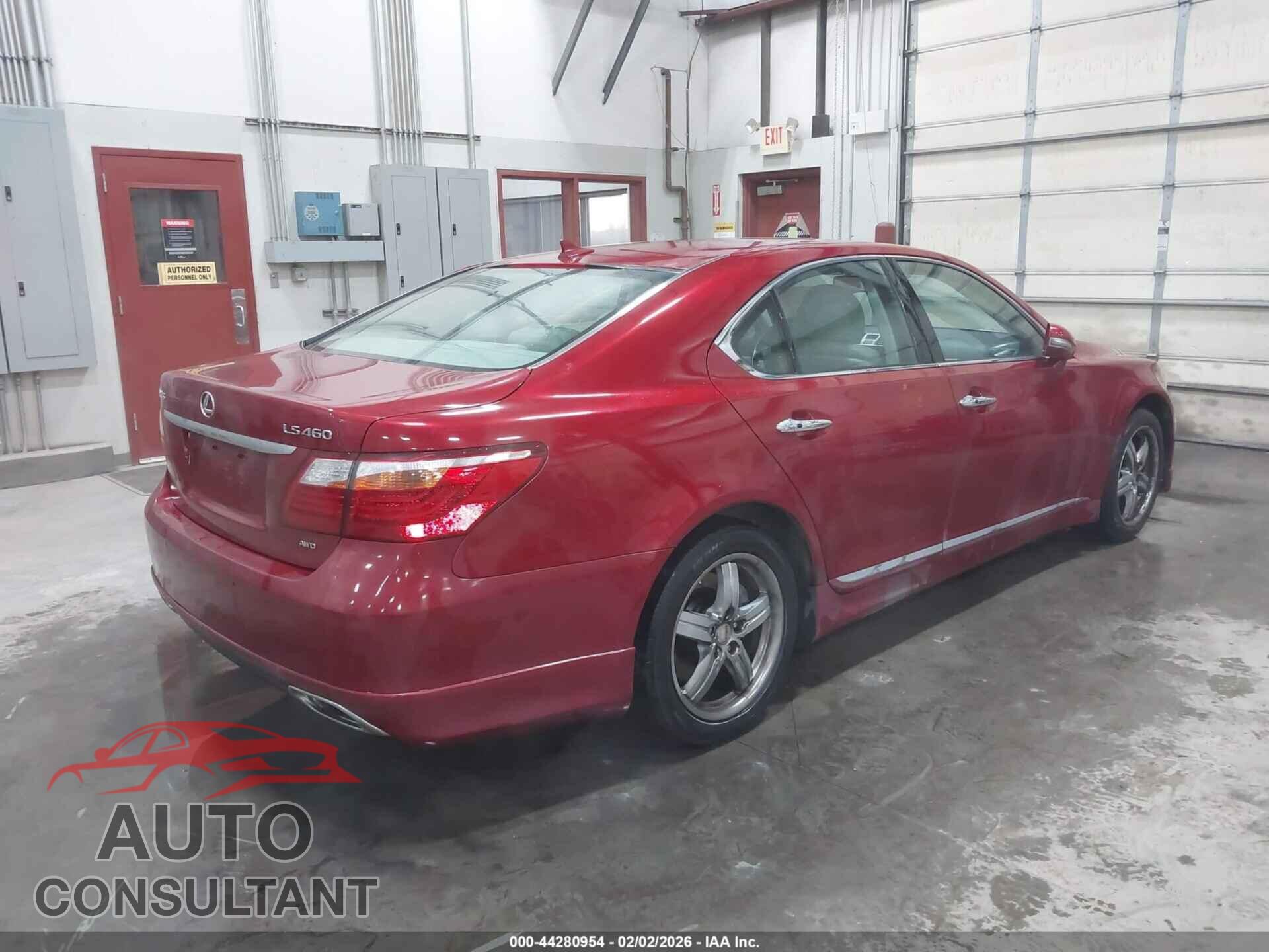 LEXUS LS 460 2010 - JTHCL5EF8A5005948